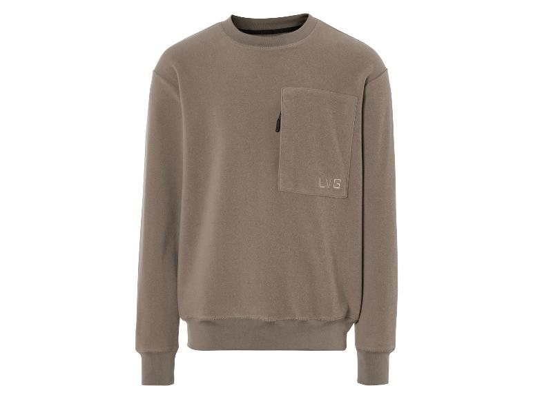 Ga naar volledige schermweergave: LIVERGY® Heren fleece sweater - afbeelding 2