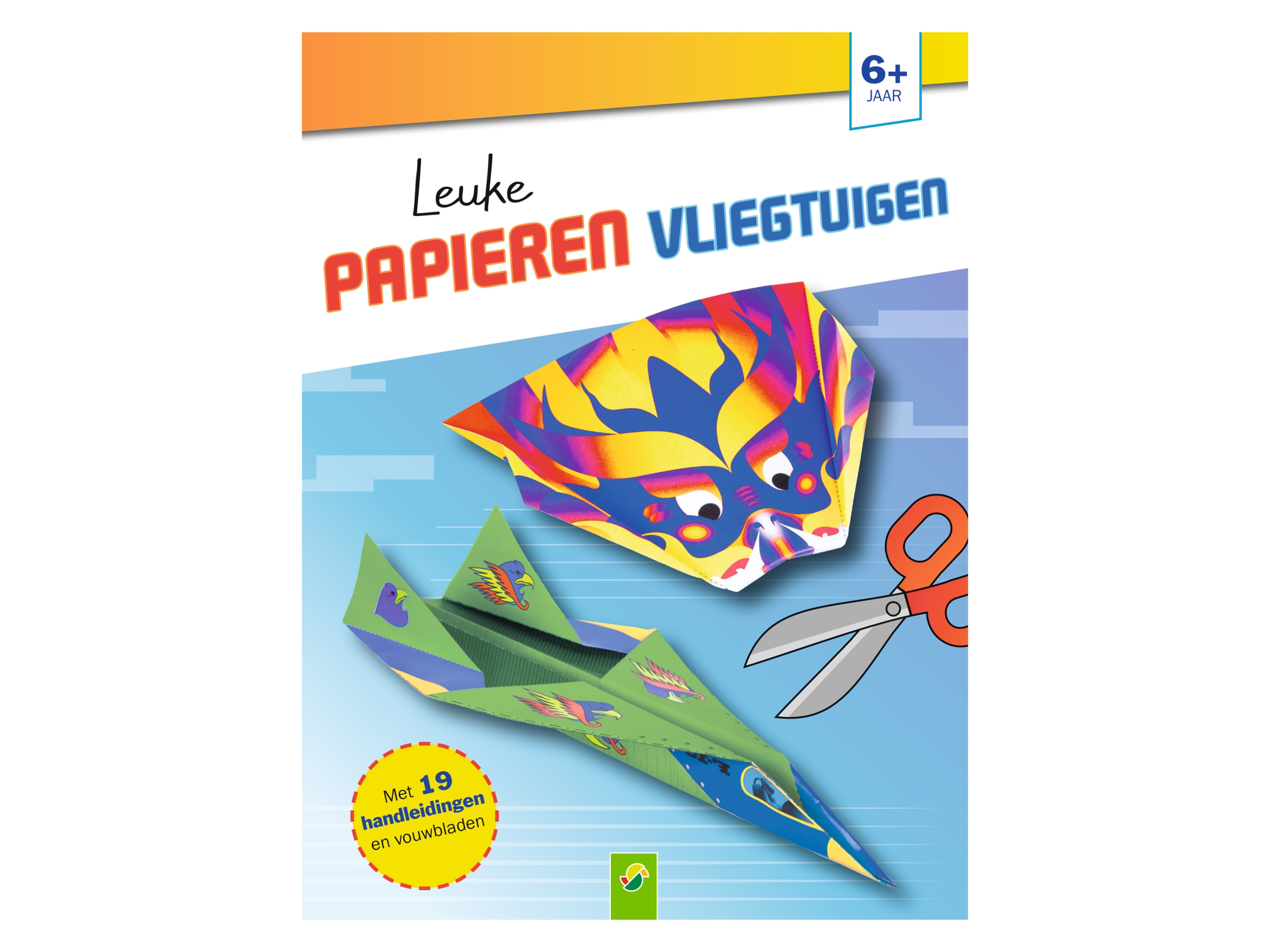 Knutselboek (Grote papieren vliegtuigjes)