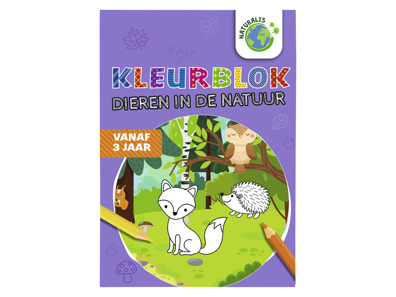 Leer- en doeboek (Kleurblok dieren in de natuur)