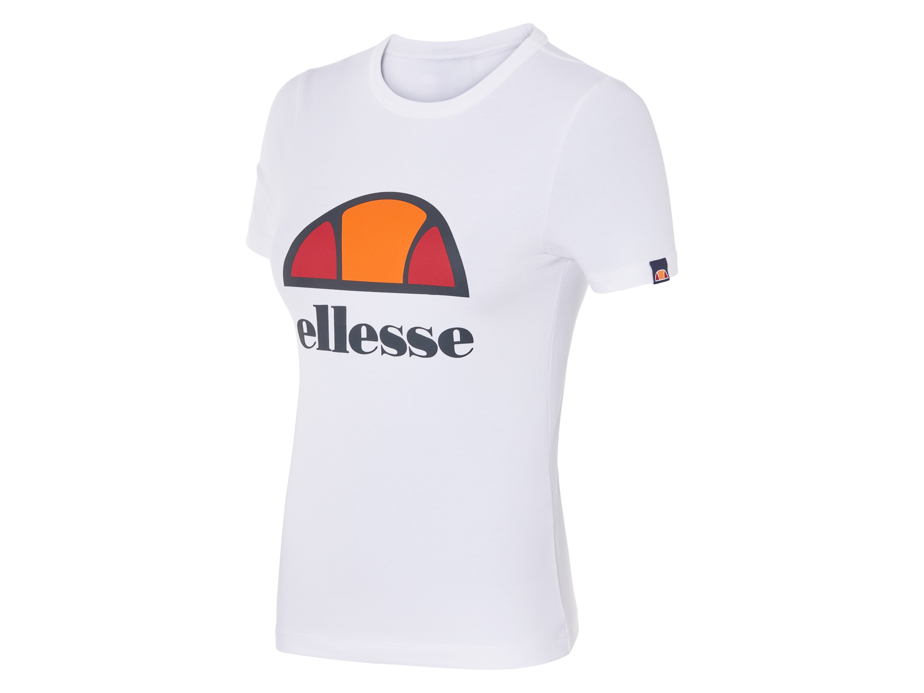 Ellesse Dames T-shirt of croptop (wit (t-shirt), S)