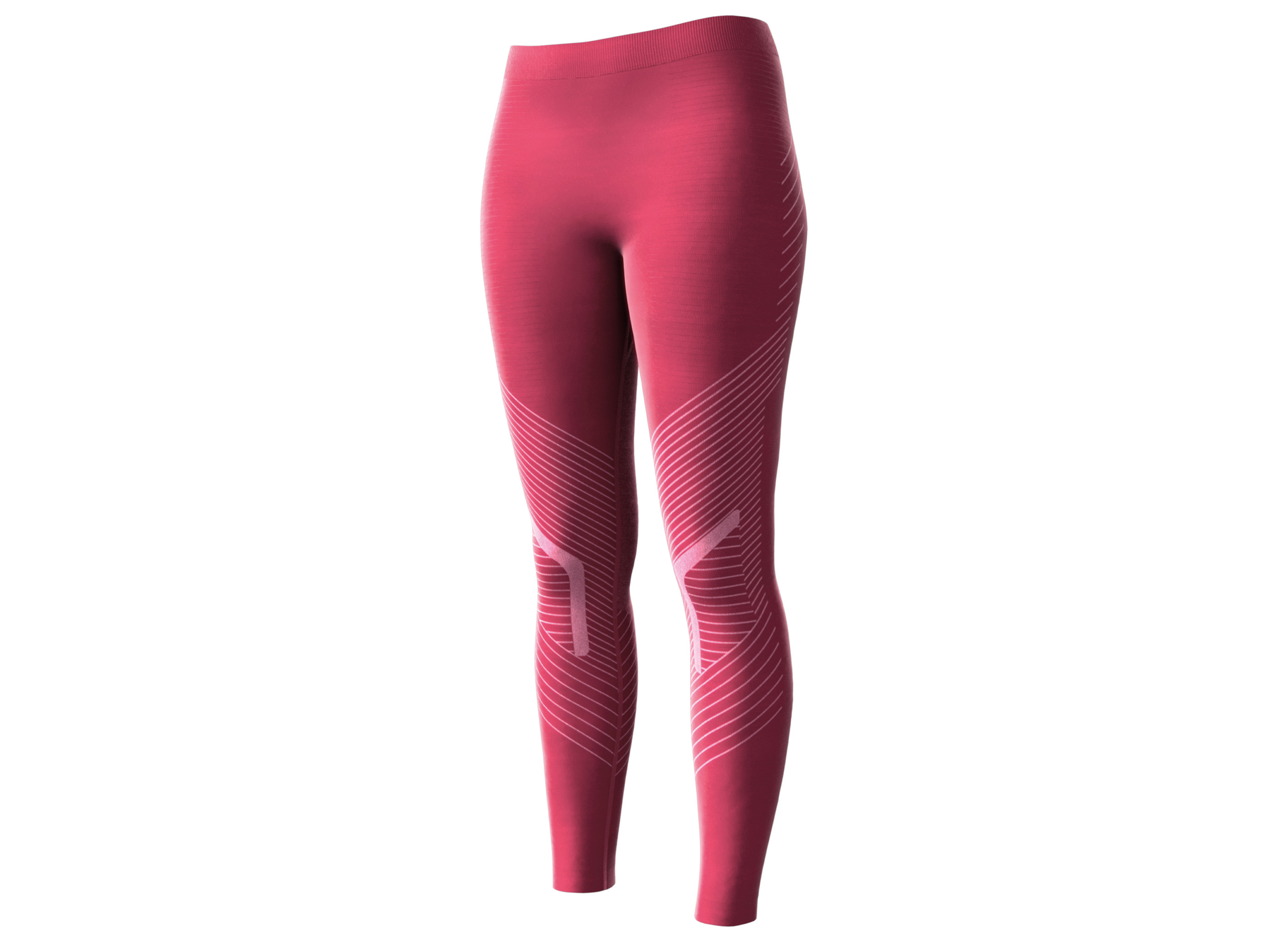 CRIVIT Dames thermobroek (S (36-38), Rood)