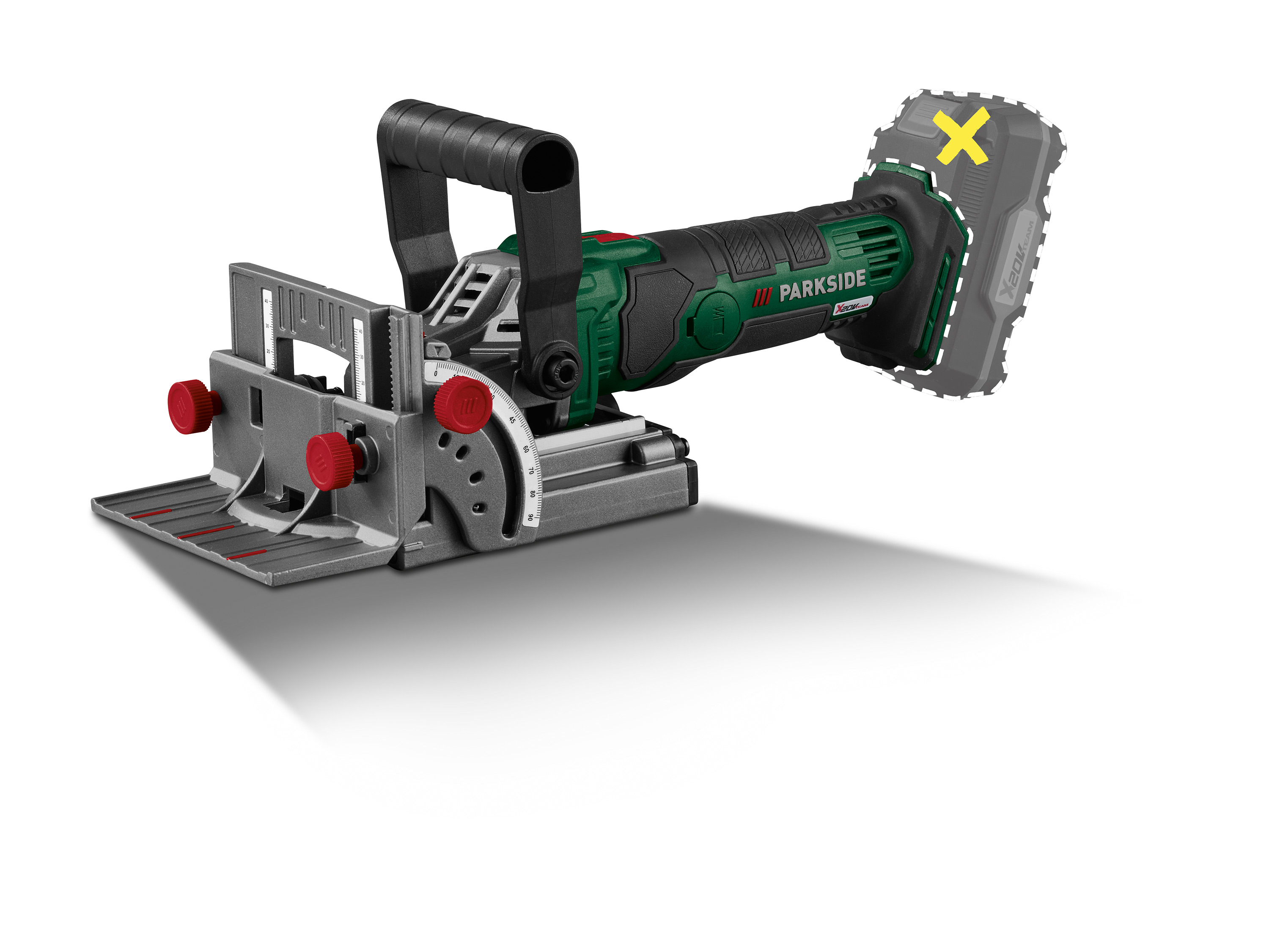 Accu-lamellendeuvelfrees 20V zonder accu