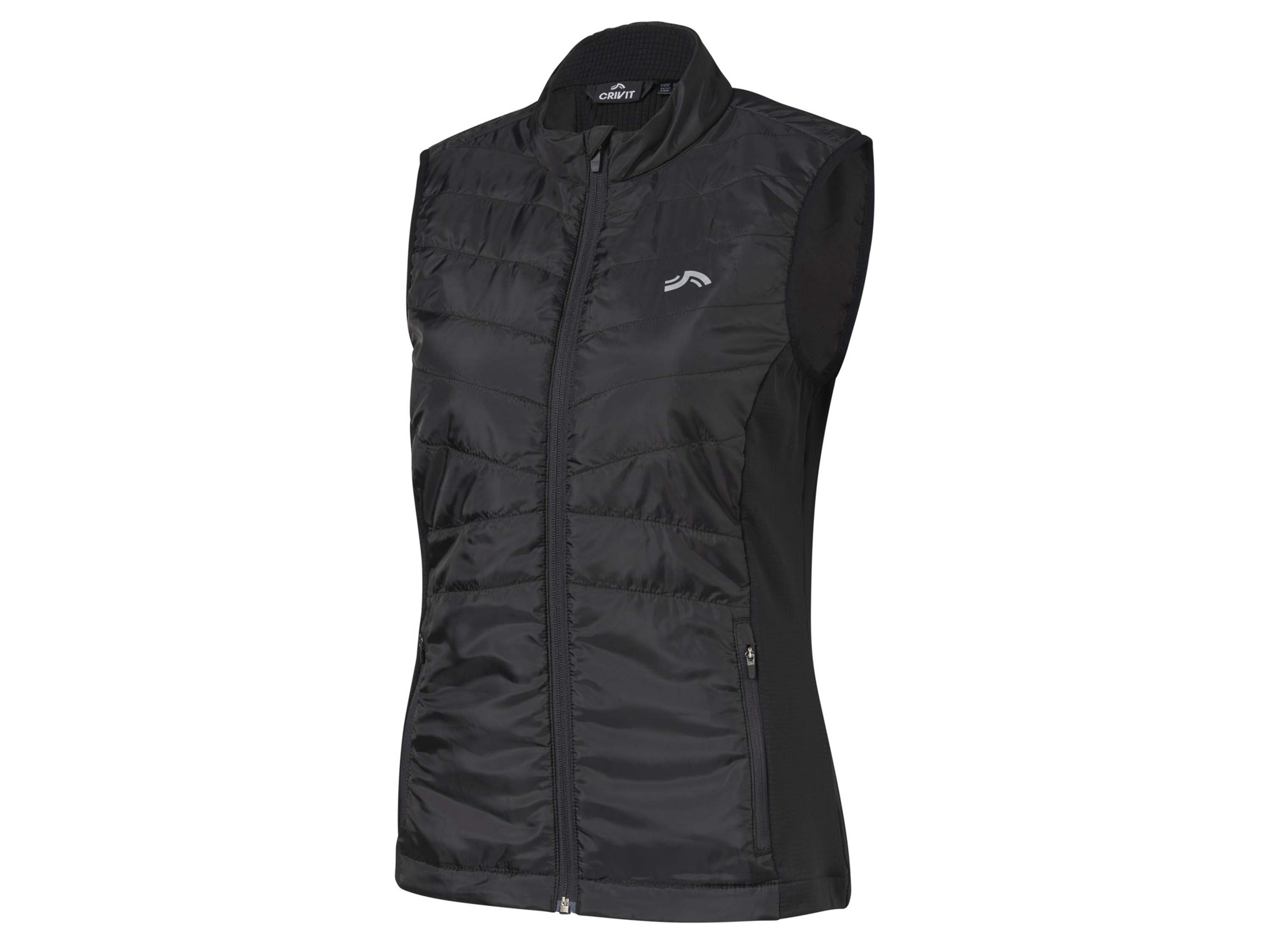 CRIVIT Dames bodywarmer (S(36/38), Zwart)