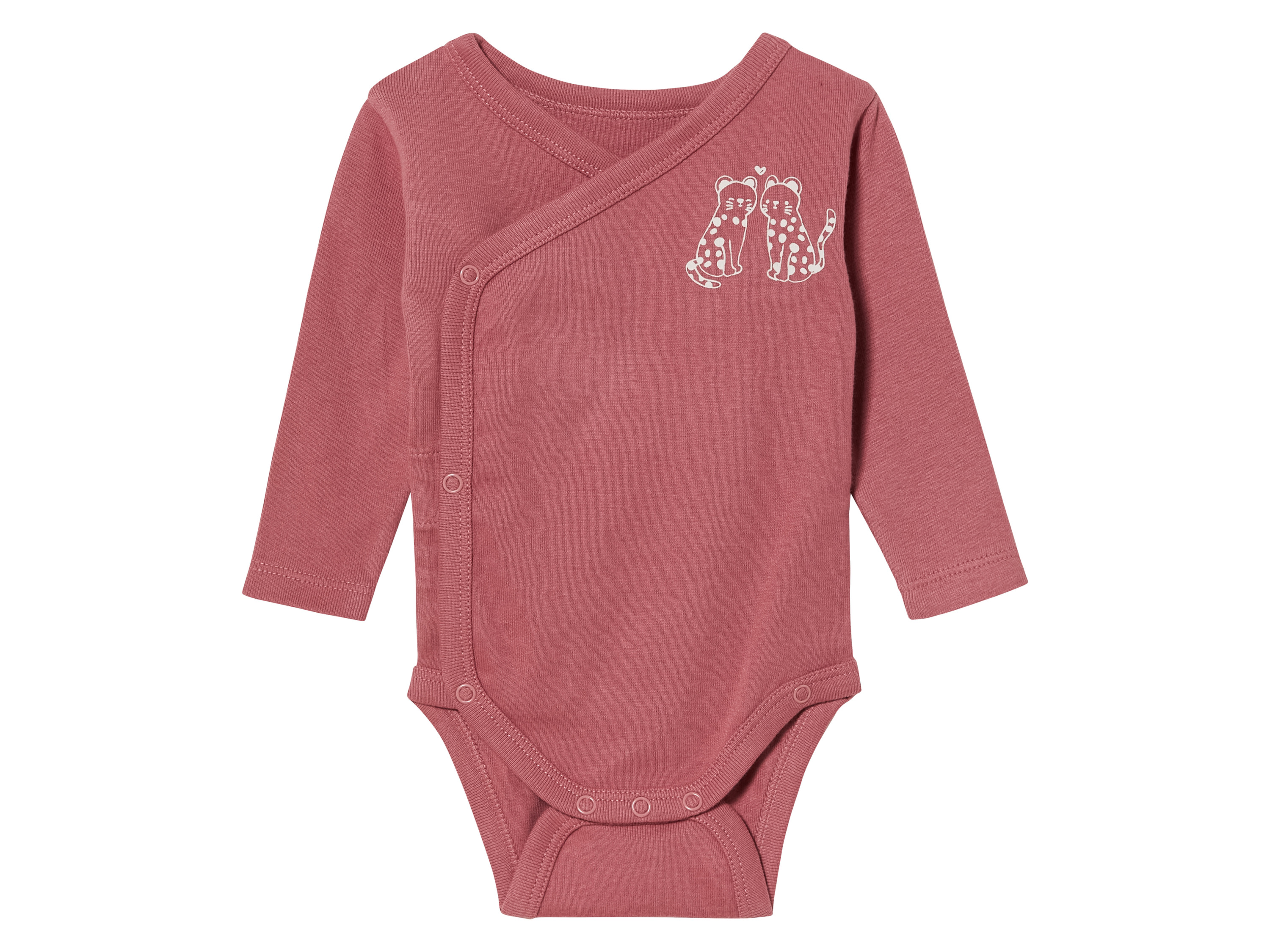 lupilu Baby romper (86/92, Donkerroze)