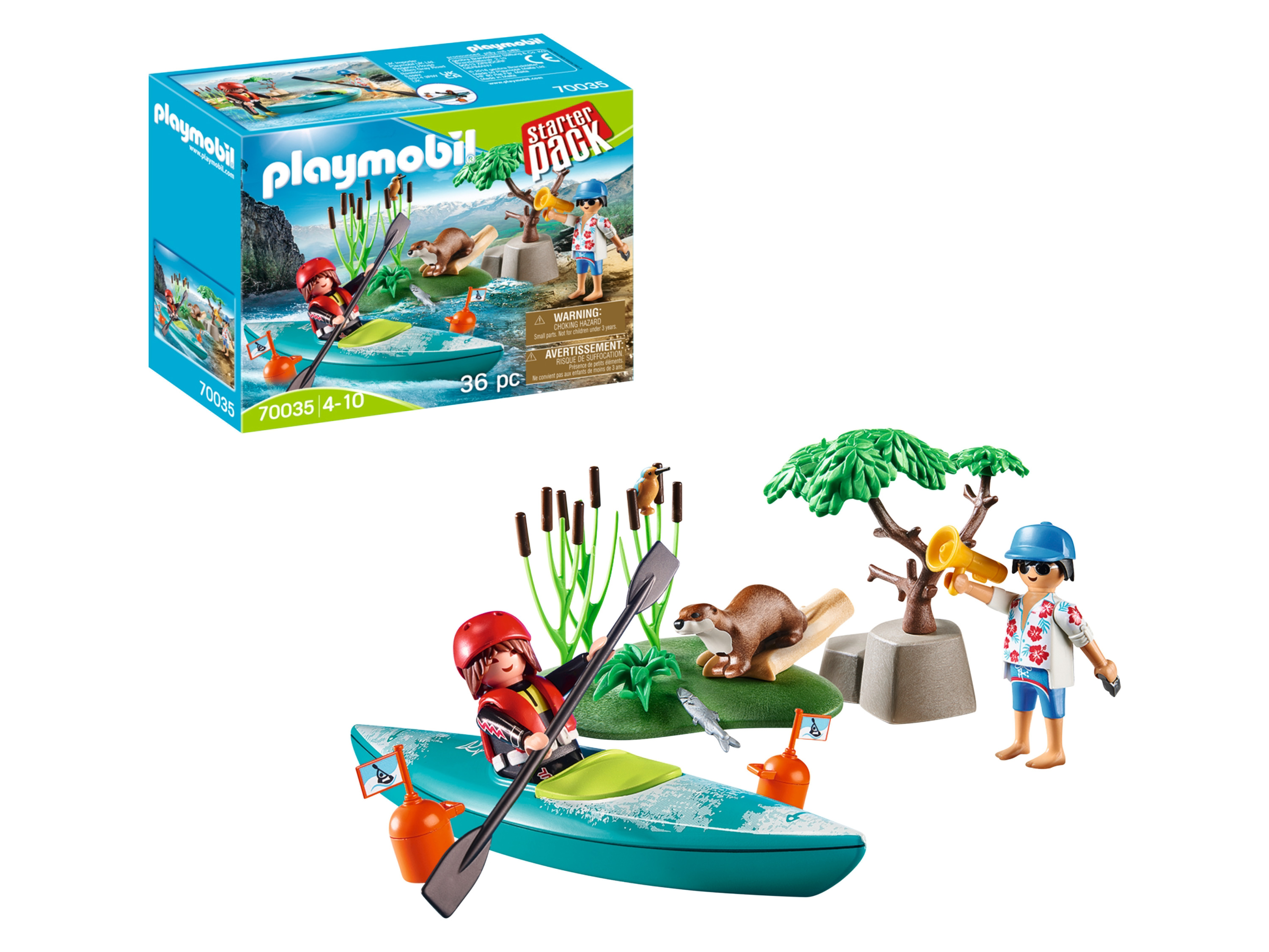 Playmobil 70035 StarterPack Kayak Training