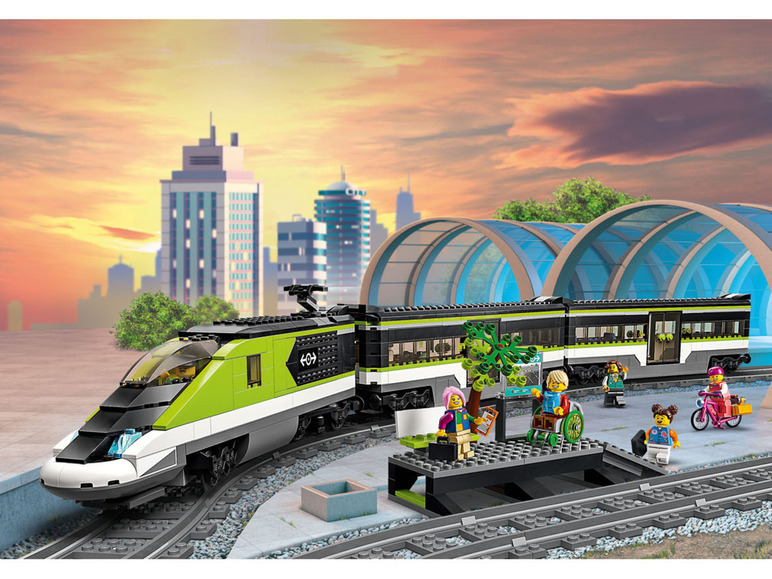 Ga naar volledige schermweergave: LEGO® City Passagierssneltrein 60337 - afbeelding 4