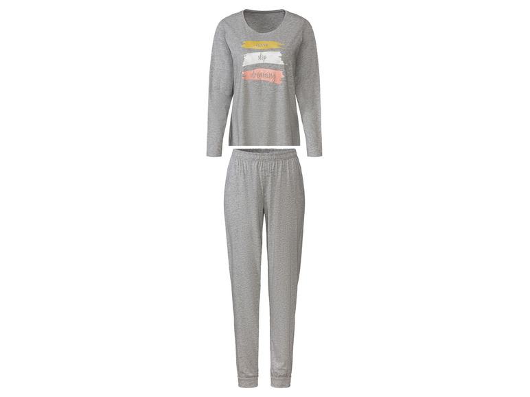 esmara Pyjama (XS (32/34), Grijs)