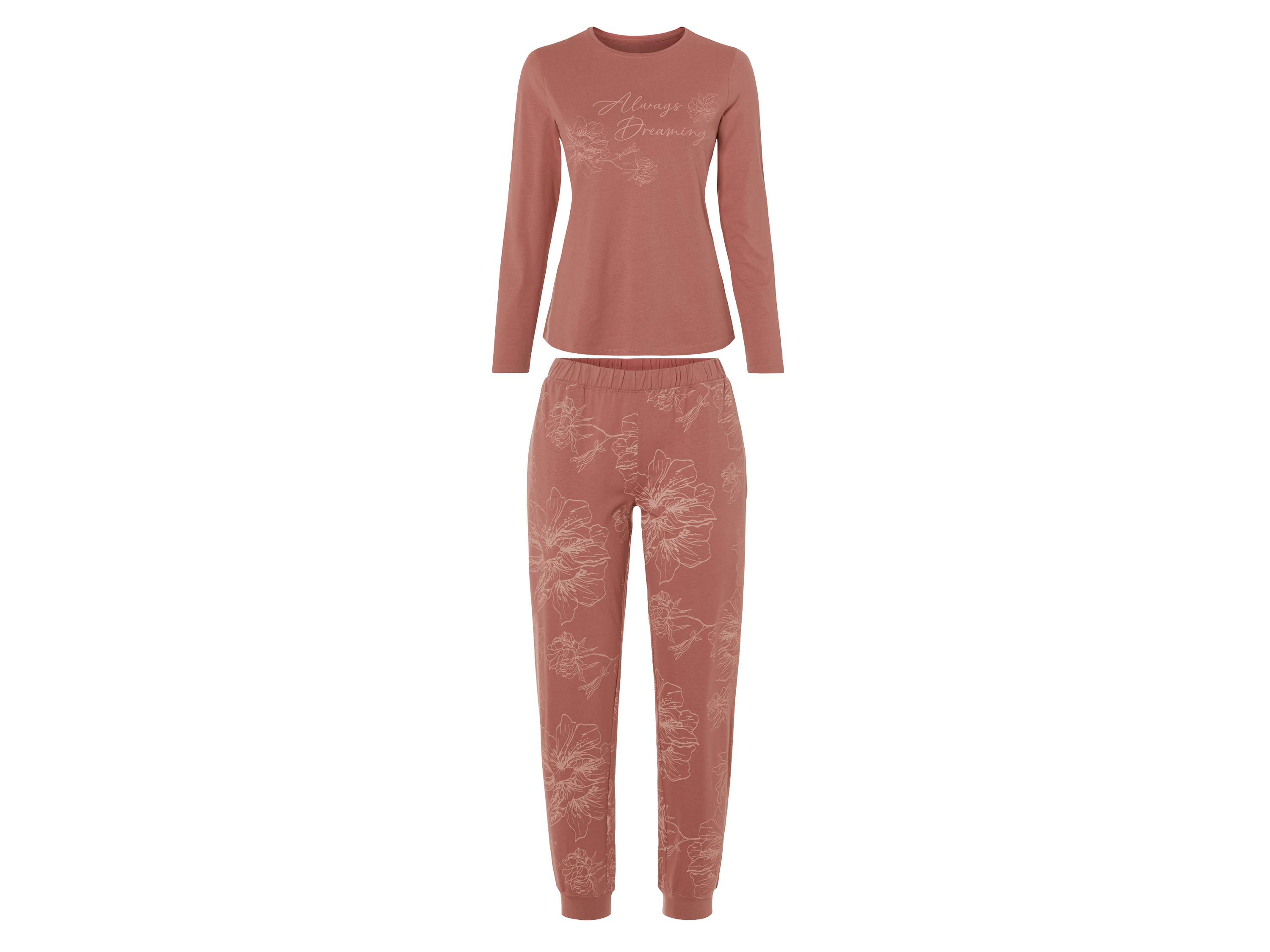 esmara Dames pyjama (M (40/42), Roze)