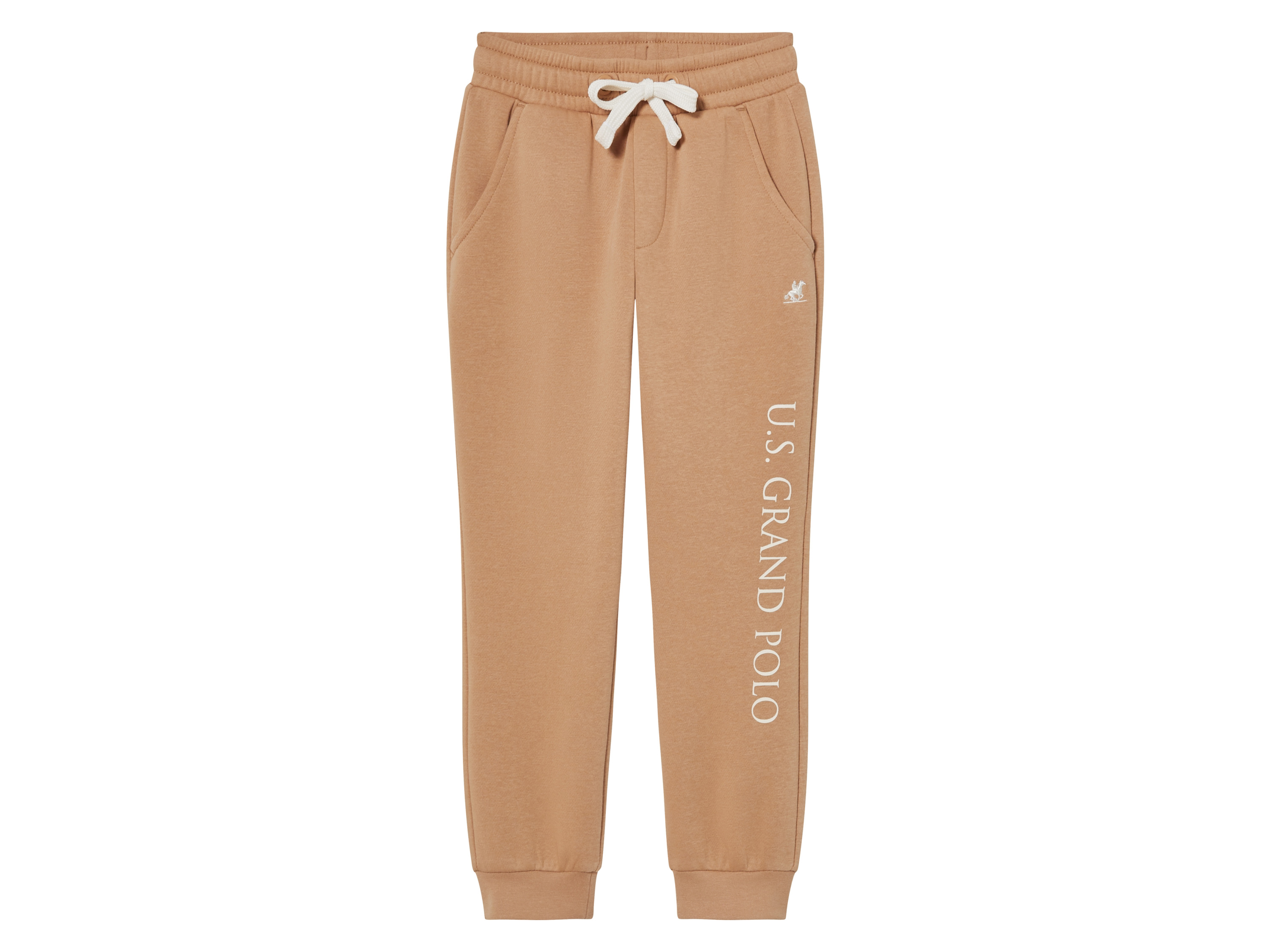 Kinder joggingbroek (110/116, Beige)