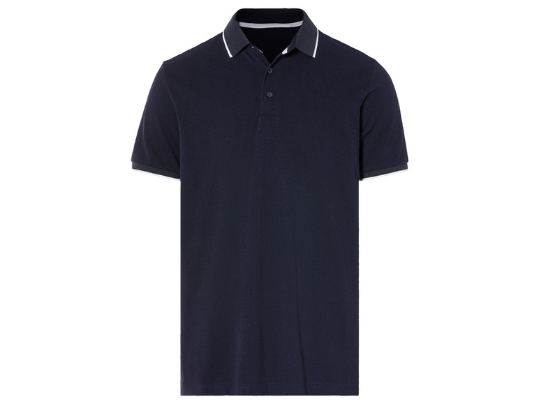 Ga naar volledige schermweergave: LIVERGY® Heren polo - afbeelding 5