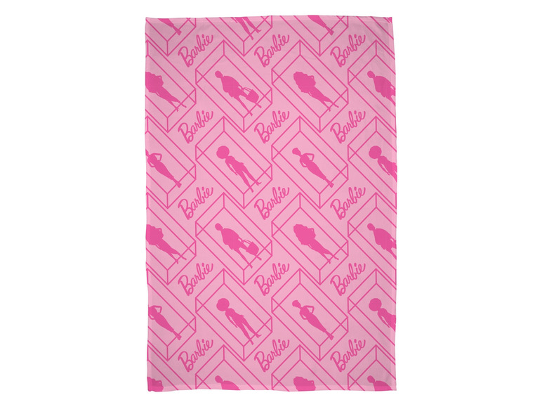 Ga naar volledige schermweergave: Barbie Kinder fleece deken met kussen 100 x 150 cm - afbeelding 20