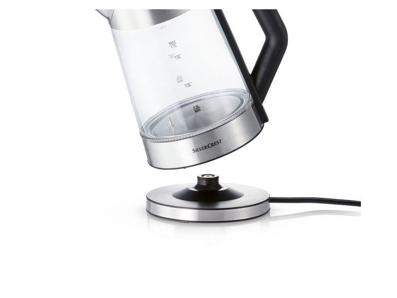 Ga naar volledige schermweergave: SILVERCREST® KITCHEN TOOLS Digitale glazen waterkoker - afbeelding 5