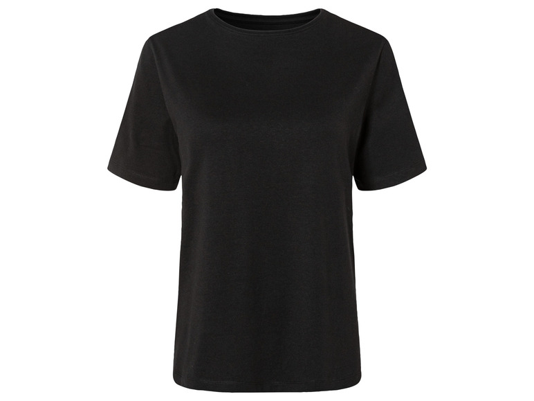 esmara Dames T-shirt (XS (32/34), Zwart)