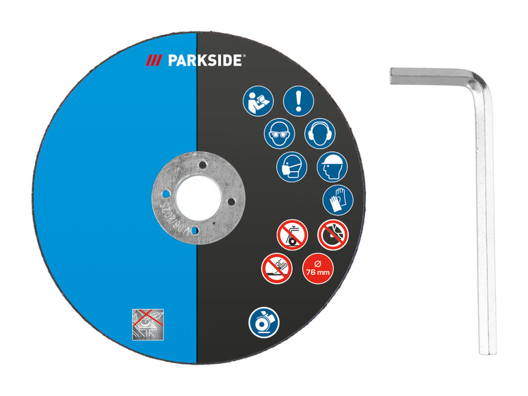 Ga naar volledige schermweergave: PARKSIDE® Accu-haakse slijpmachine 12V zonder accu - afbeelding 7