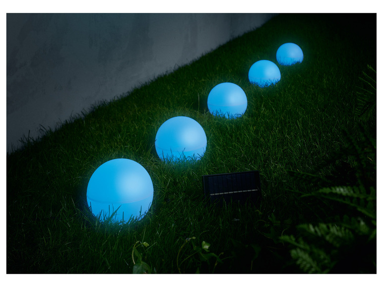 Ga naar volledige schermweergave: LIVARNO home Solar-vloerlampketting - afbeelding 17
