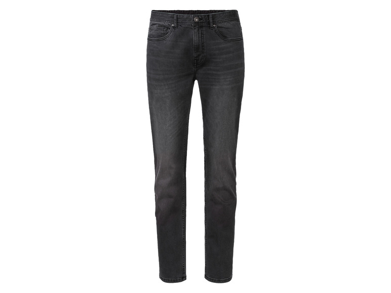 Heren jeans slim fit (50 (34/30), Donkergrijs)
