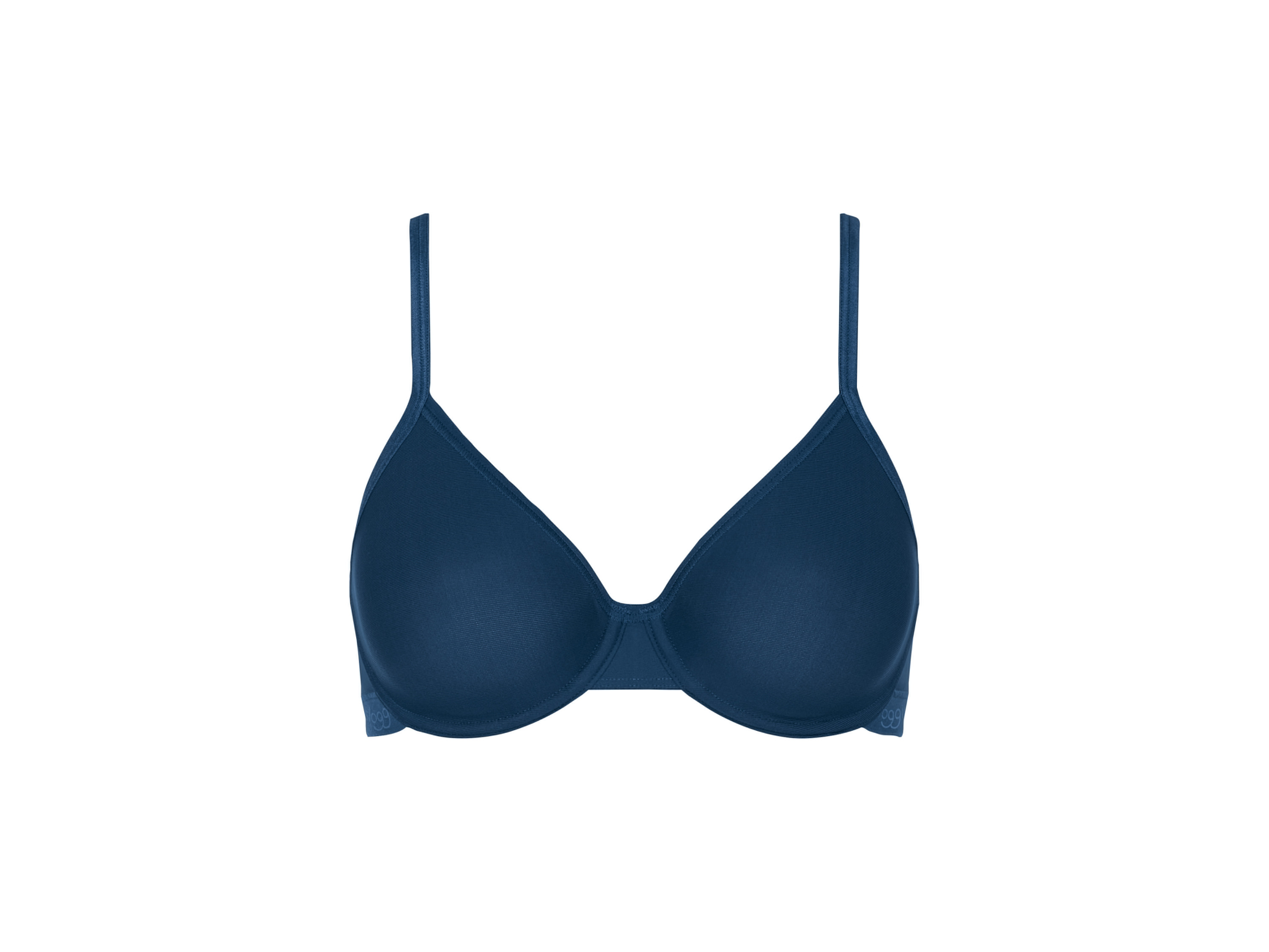 Hello by Sloggi Dames beugel-BH Fresh n Free (Blauw, 80C)