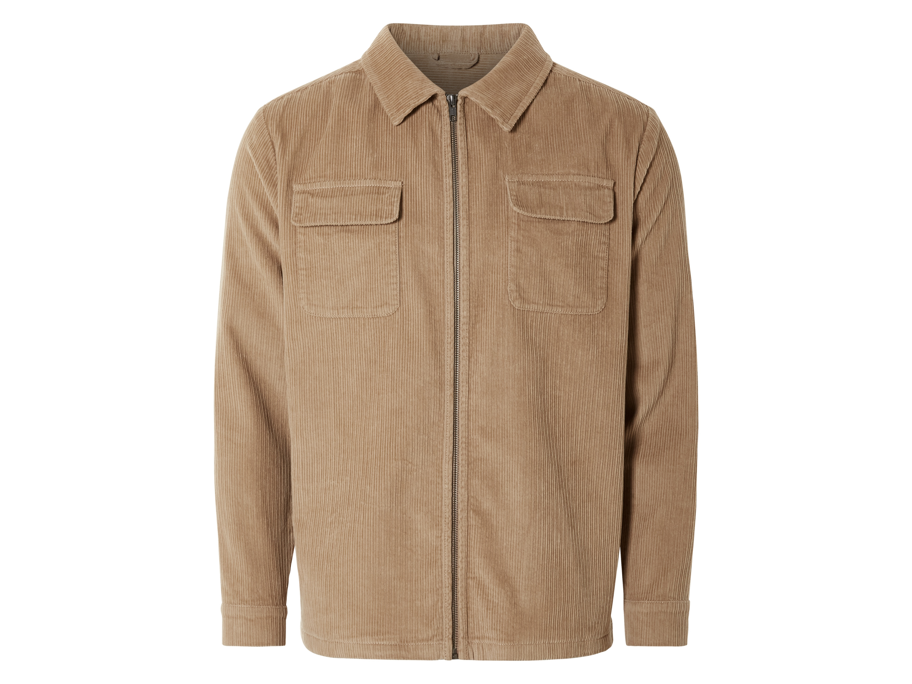 LIVERGY Corduroy herenjack (XXL (60/62), Beige)