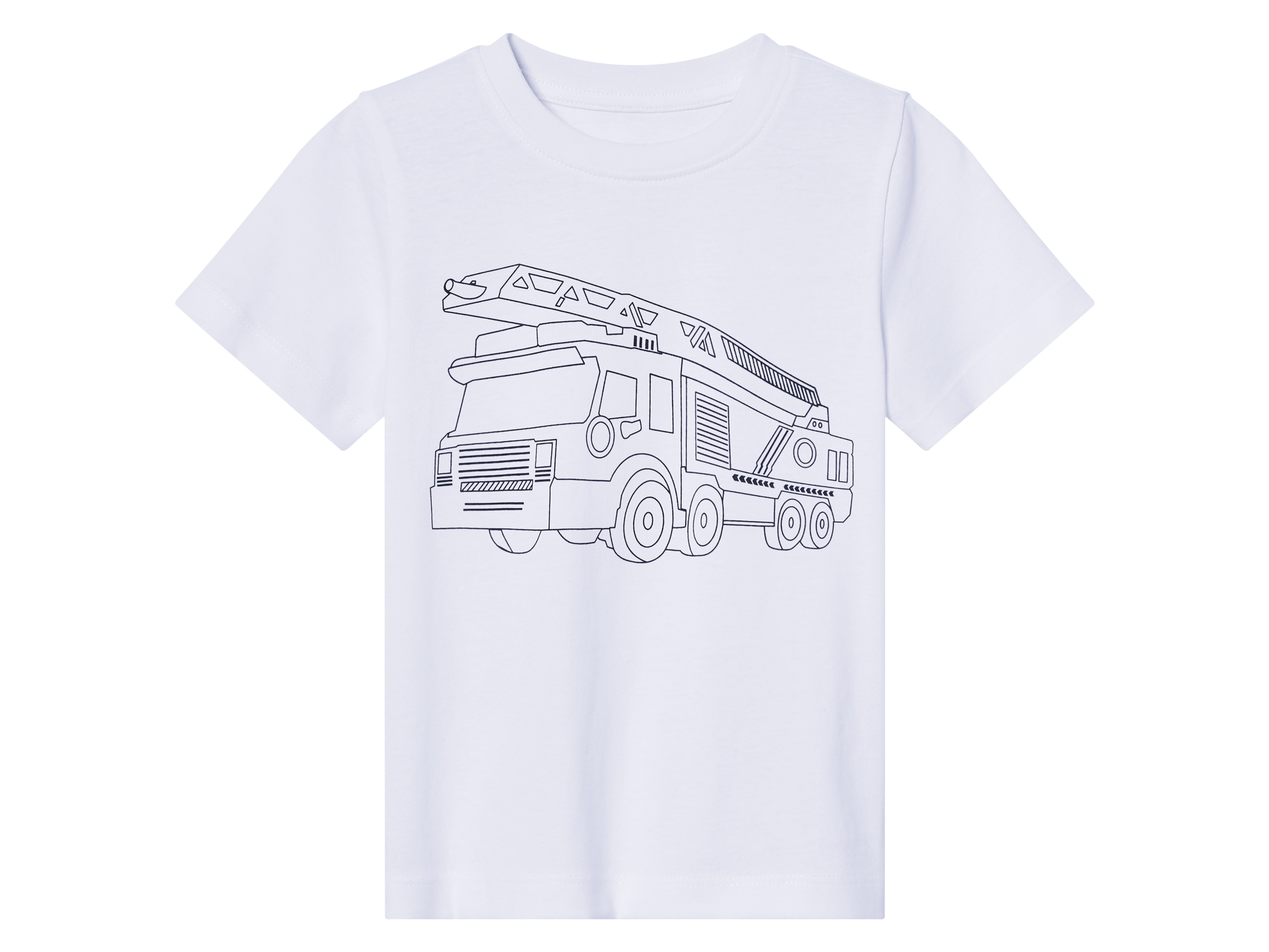 lupilu Kinder T-shirt (Auto, 122/128)