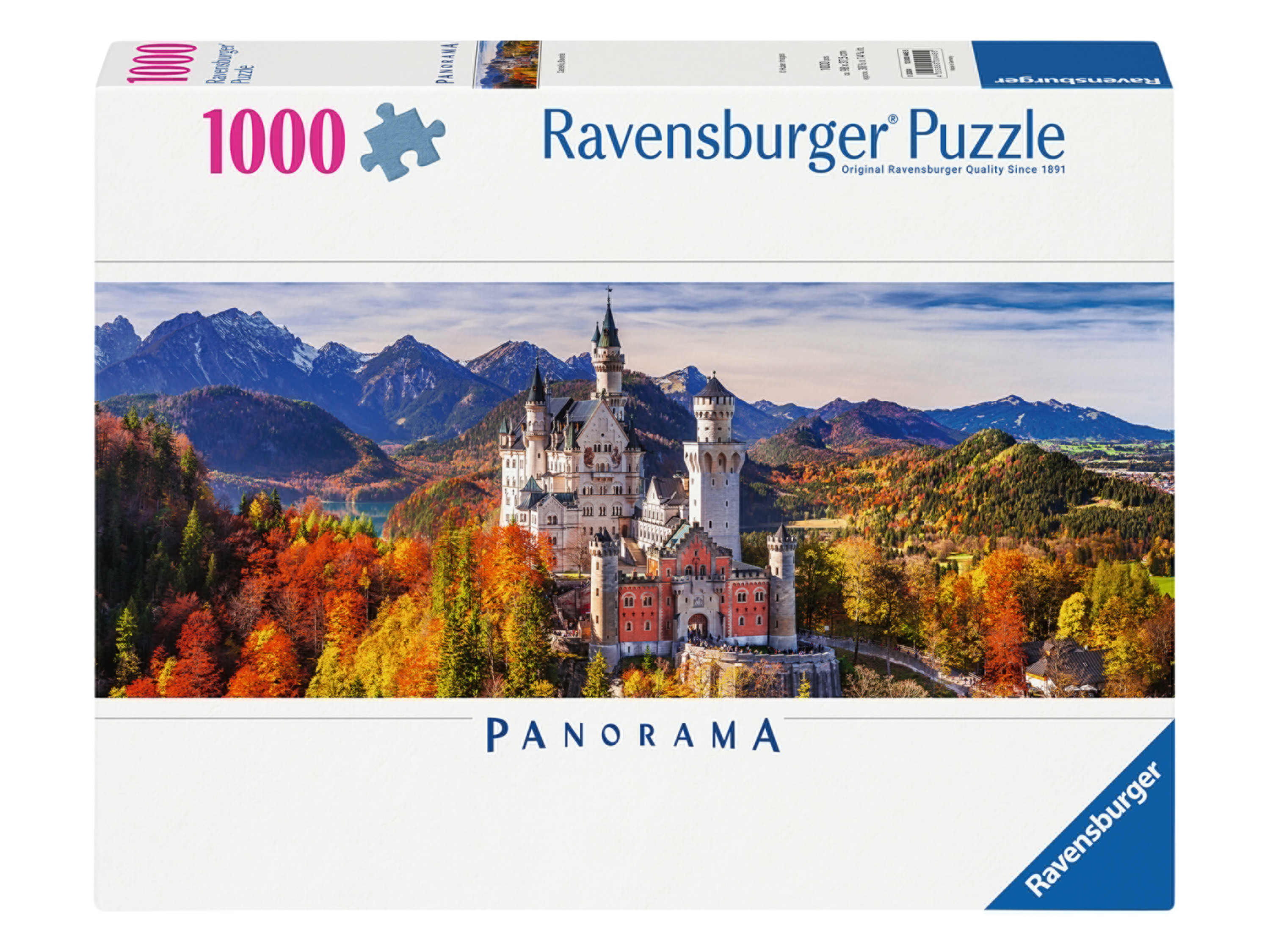 Ravensburger Puzzel 1000 stukjes (Kasteel in Beieren  )