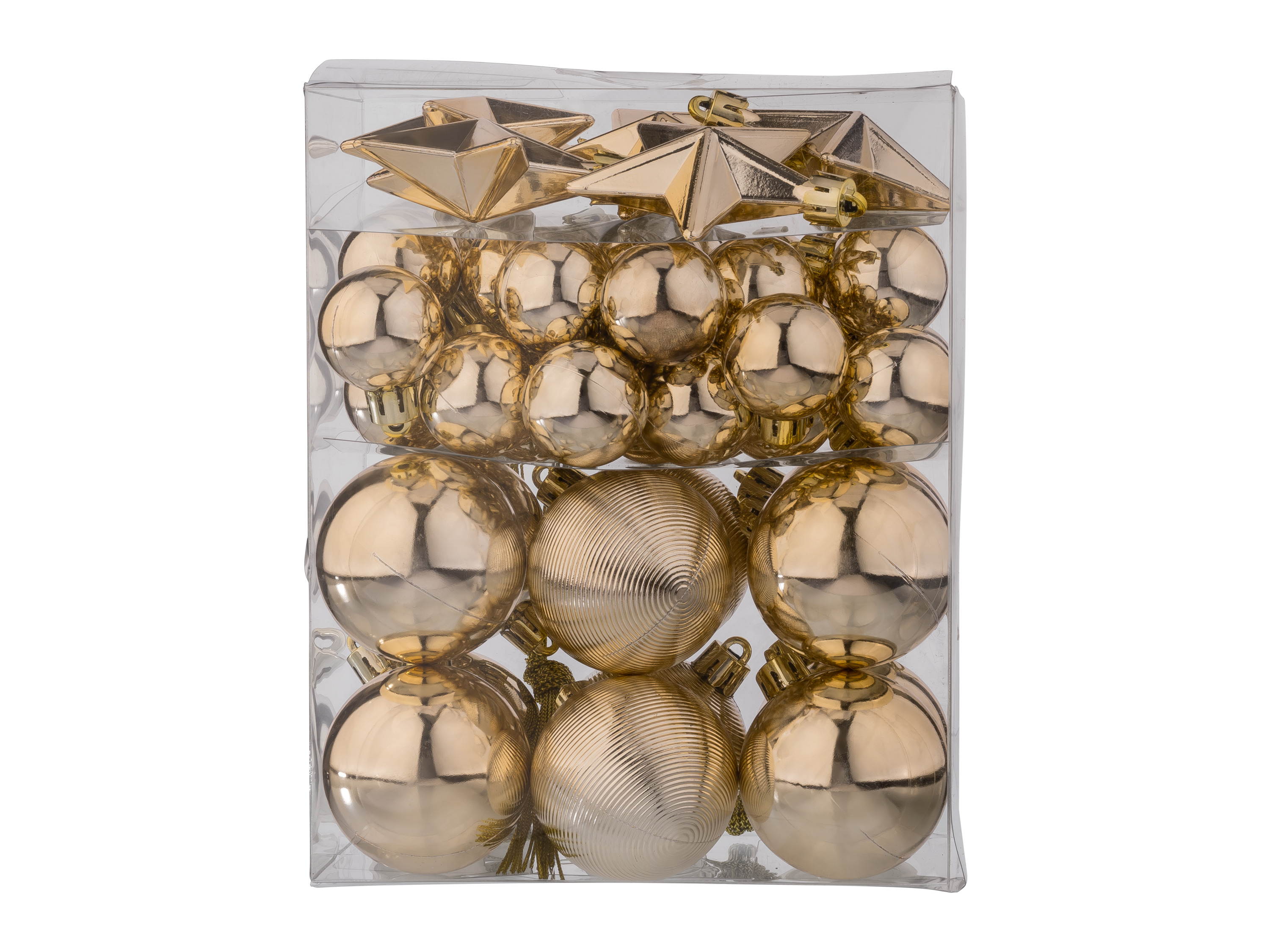 LIVARNO home Kerstballen (Goud)