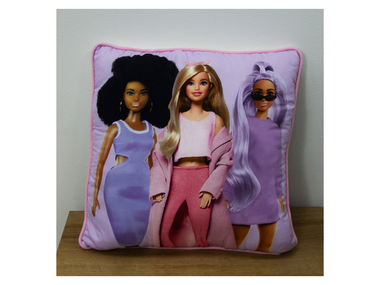 Ga naar volledige schermweergave: Barbie Kinder fleece deken met kussen 100 x 150 cm - afbeelding 13