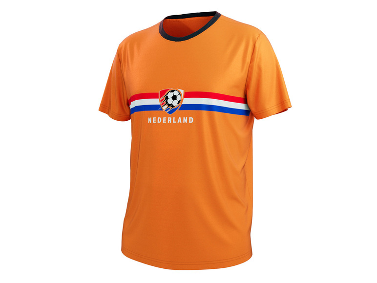 CRIVIT Heren tricot figuur UEFA EURO 2024 (S (44/46), Oranje)