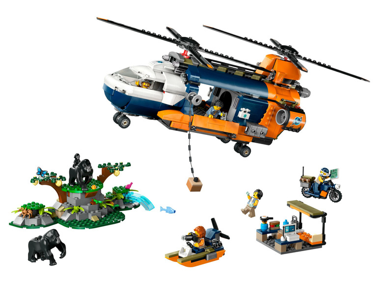 Ga naar volledige schermweergave: LEGO® City Jungleonderzoekers 60437 - afbeelding 5