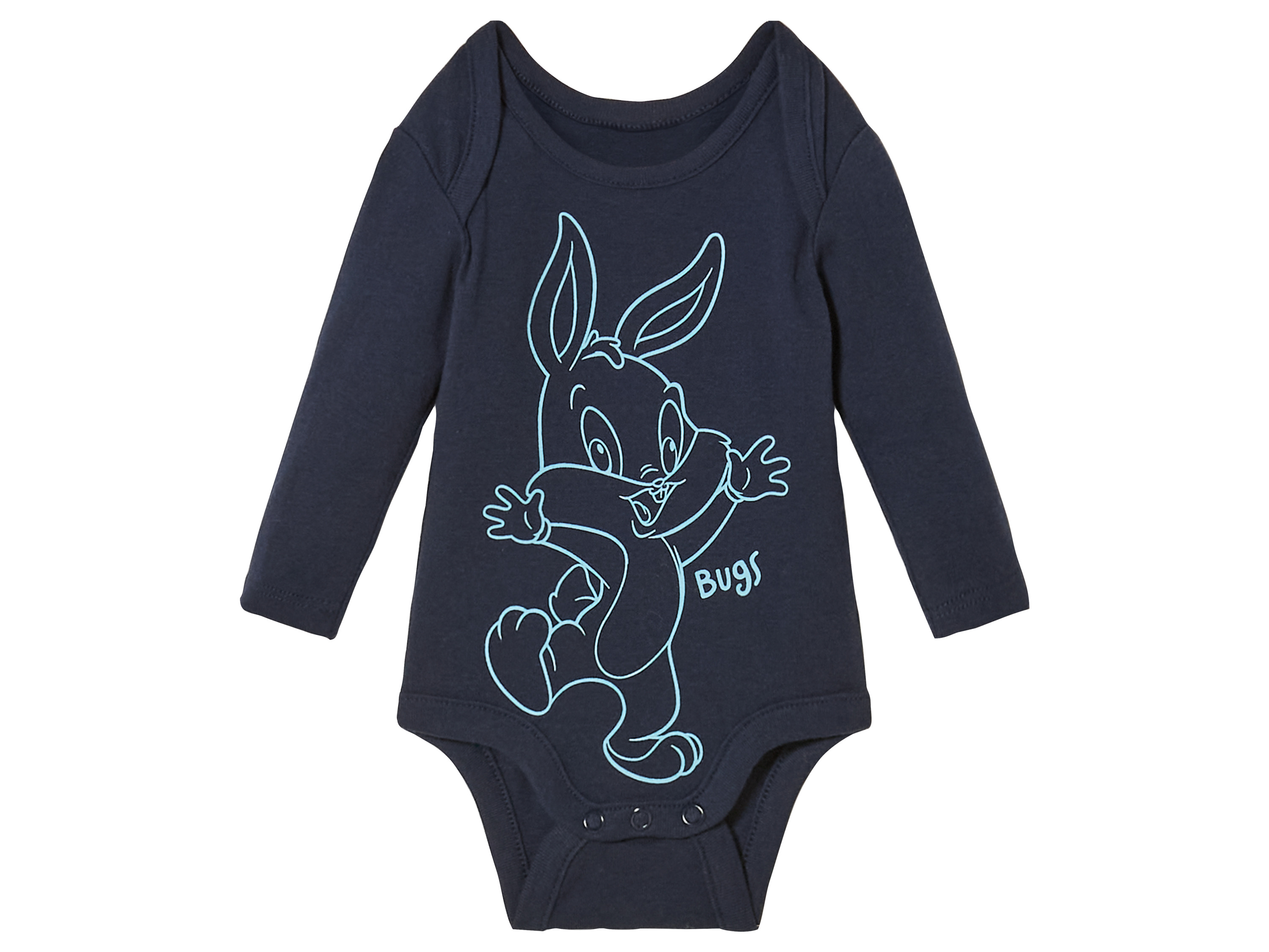 Babyromper (62/68, Marineblauw)