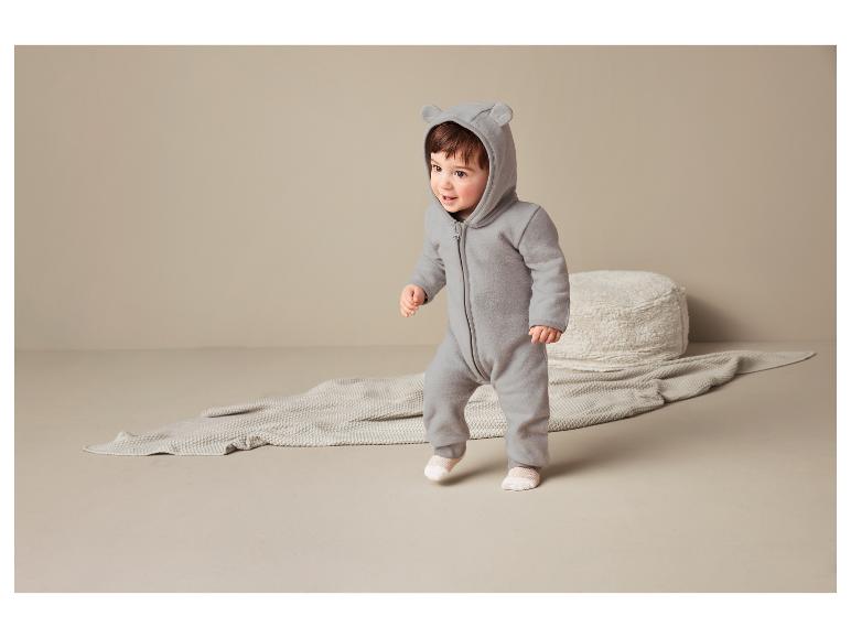 Ga naar volledige schermweergave: lupilu® Baby fleece overall - afbeelding 8