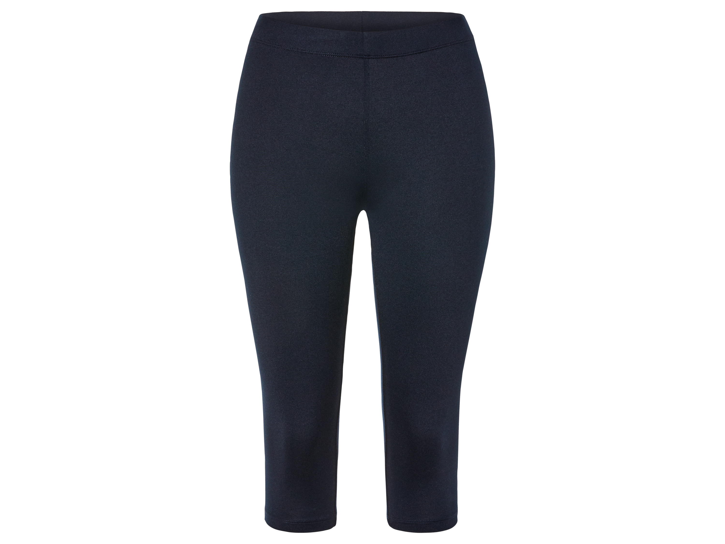 esmara Dames capri-legging (M (40/42), Marineblauw)