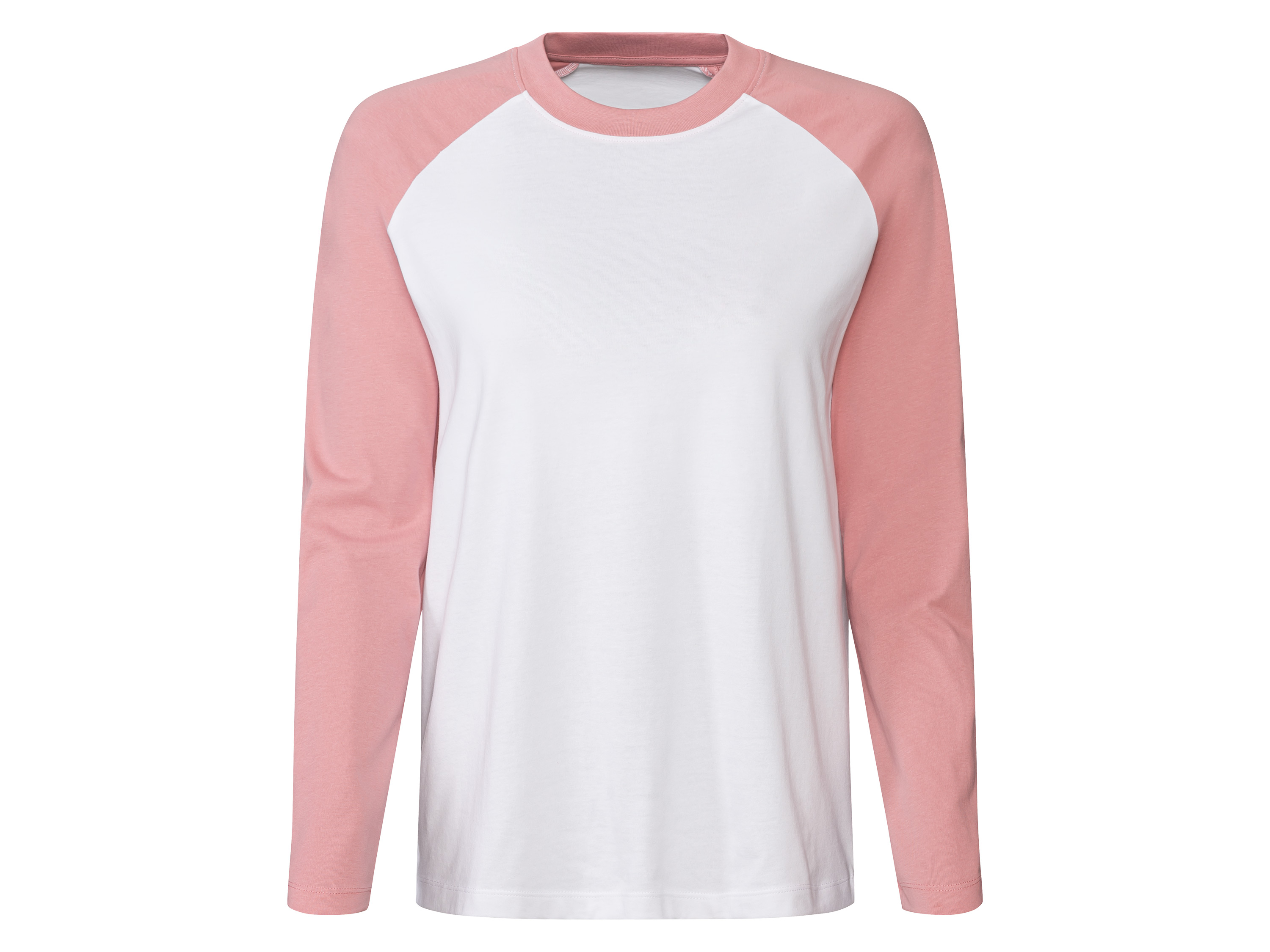 esmara Dames shirt met lange mouwen (XS (32/34), Roze/wit)