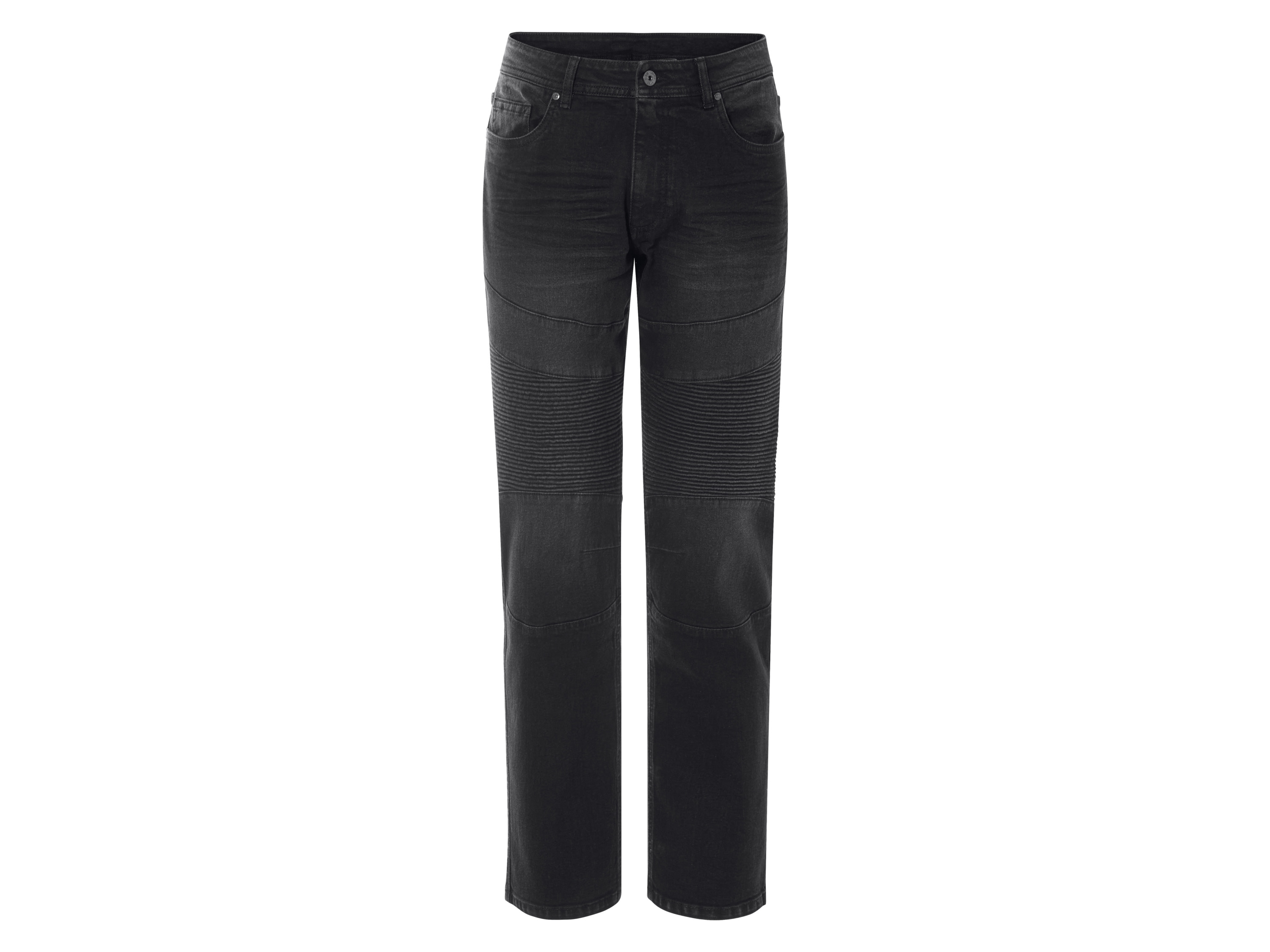 LIVERGY Heren jeans - Straight Fit (Grijs, 46 (30/32))