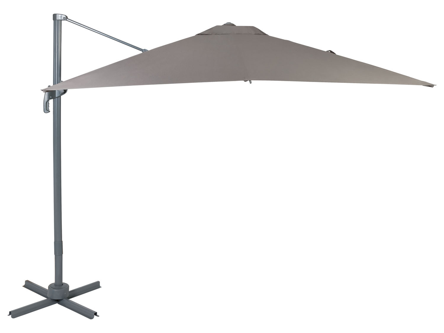 optocht vergiftigen Schilderen LIVARNO home Zwevende aluminium parasol | LIDL