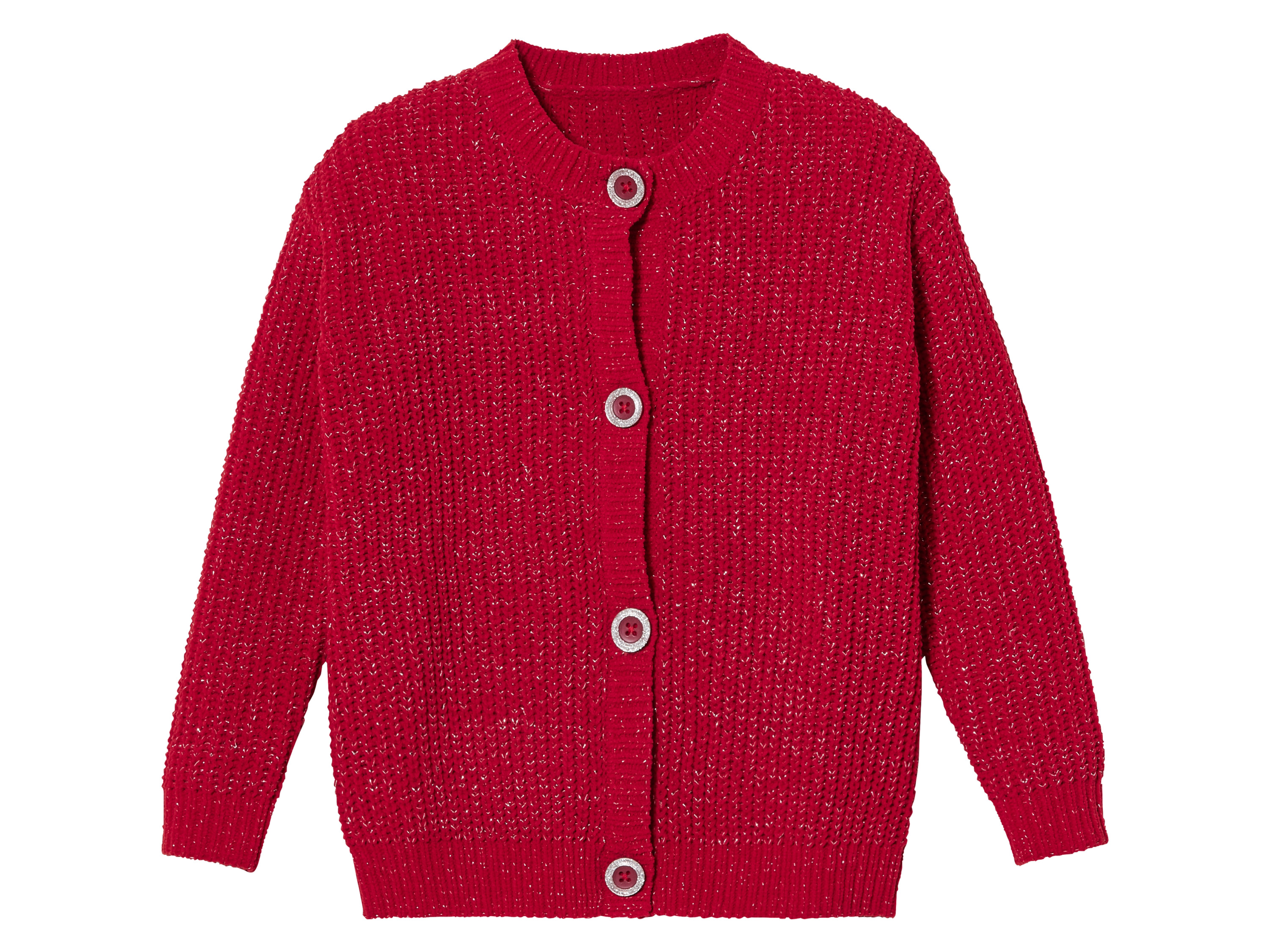 lupilu Gebreid kinder vest (110/116, Rood)