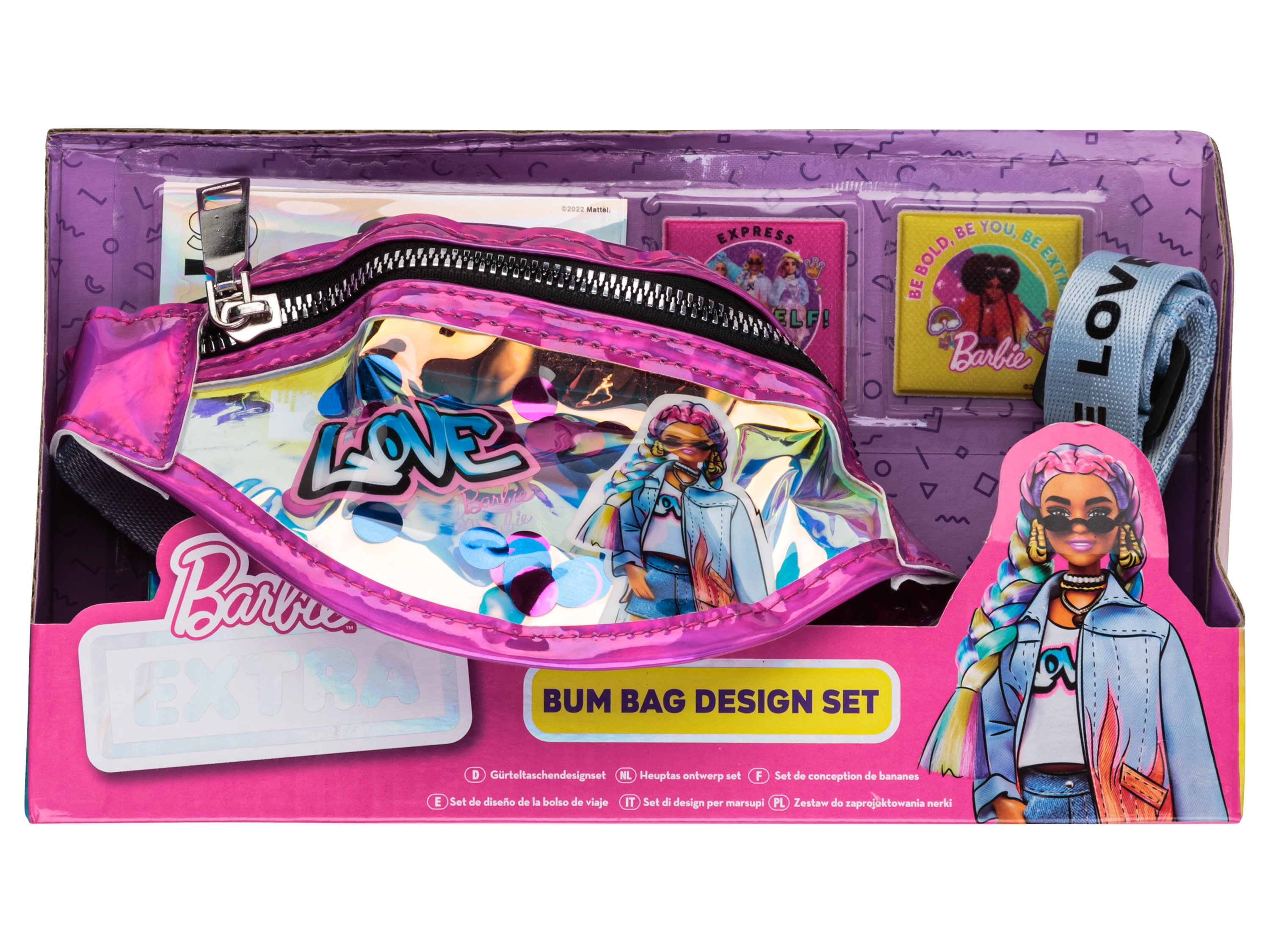 Barbie Poppen speelset (Heuptasje ontwerpset)