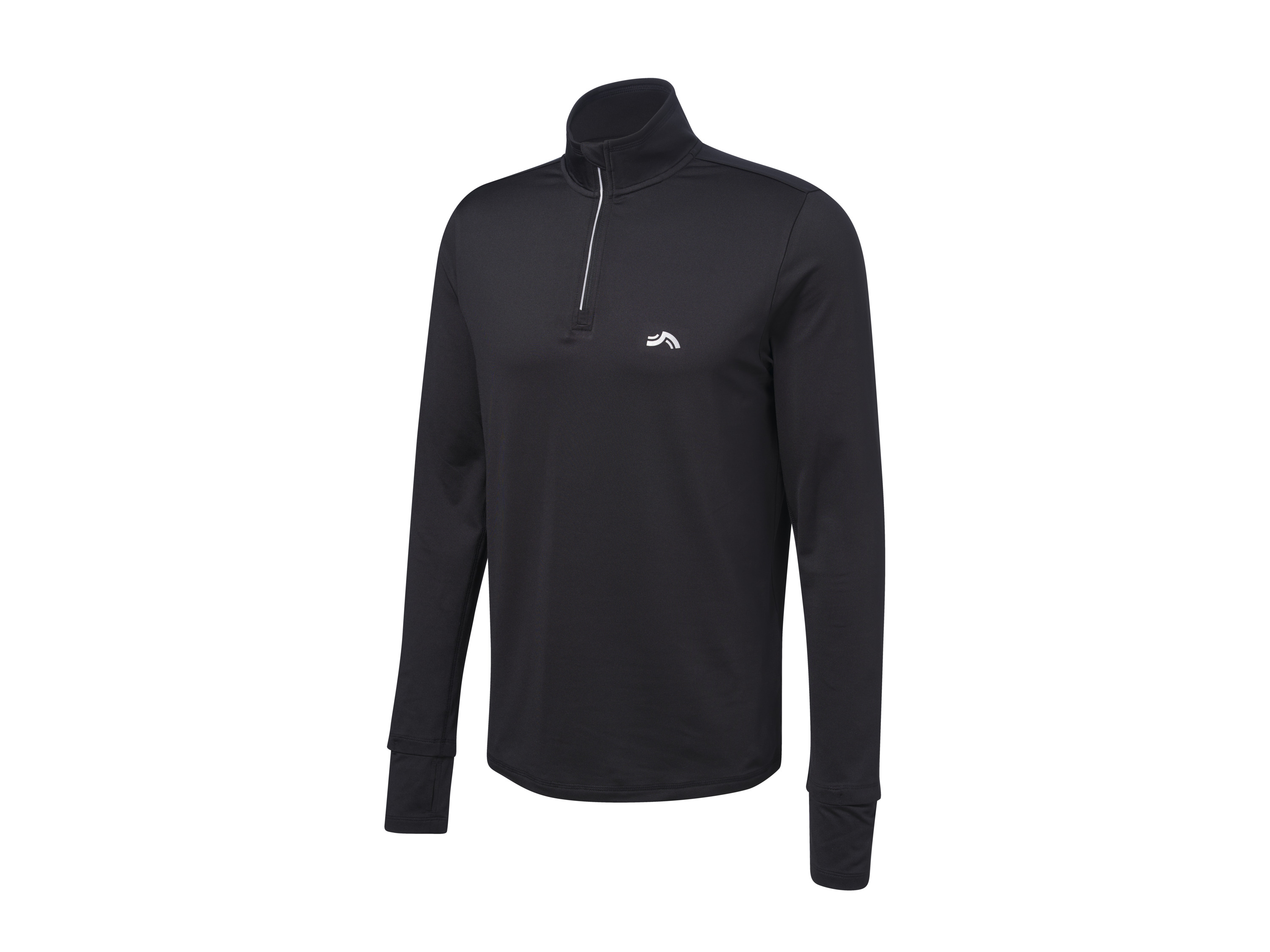 CRIVIT Heren thermo sportshirt (M (48/50), Zwart)