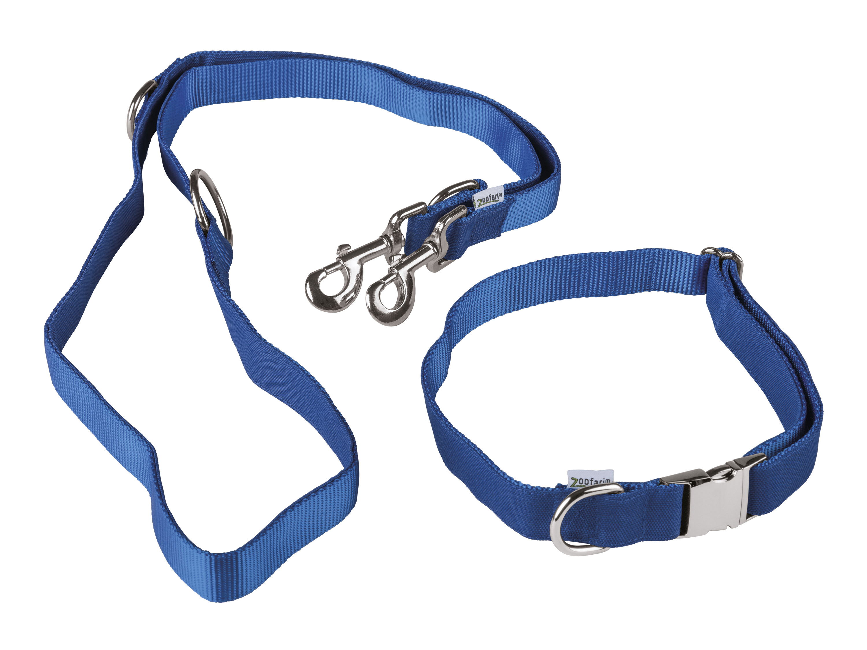 zoofari Hondenhalsband (M, Blauw)