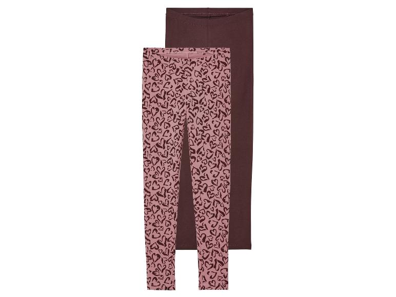 Ga naar volledige schermweergave: pepperts!® 2 paar kinder leggings - afbeelding 2