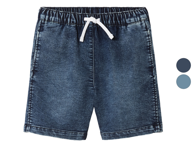 Ga naar volledige schermweergave: lupilu® Kindersweatdenim bermuda's - afbeelding 1