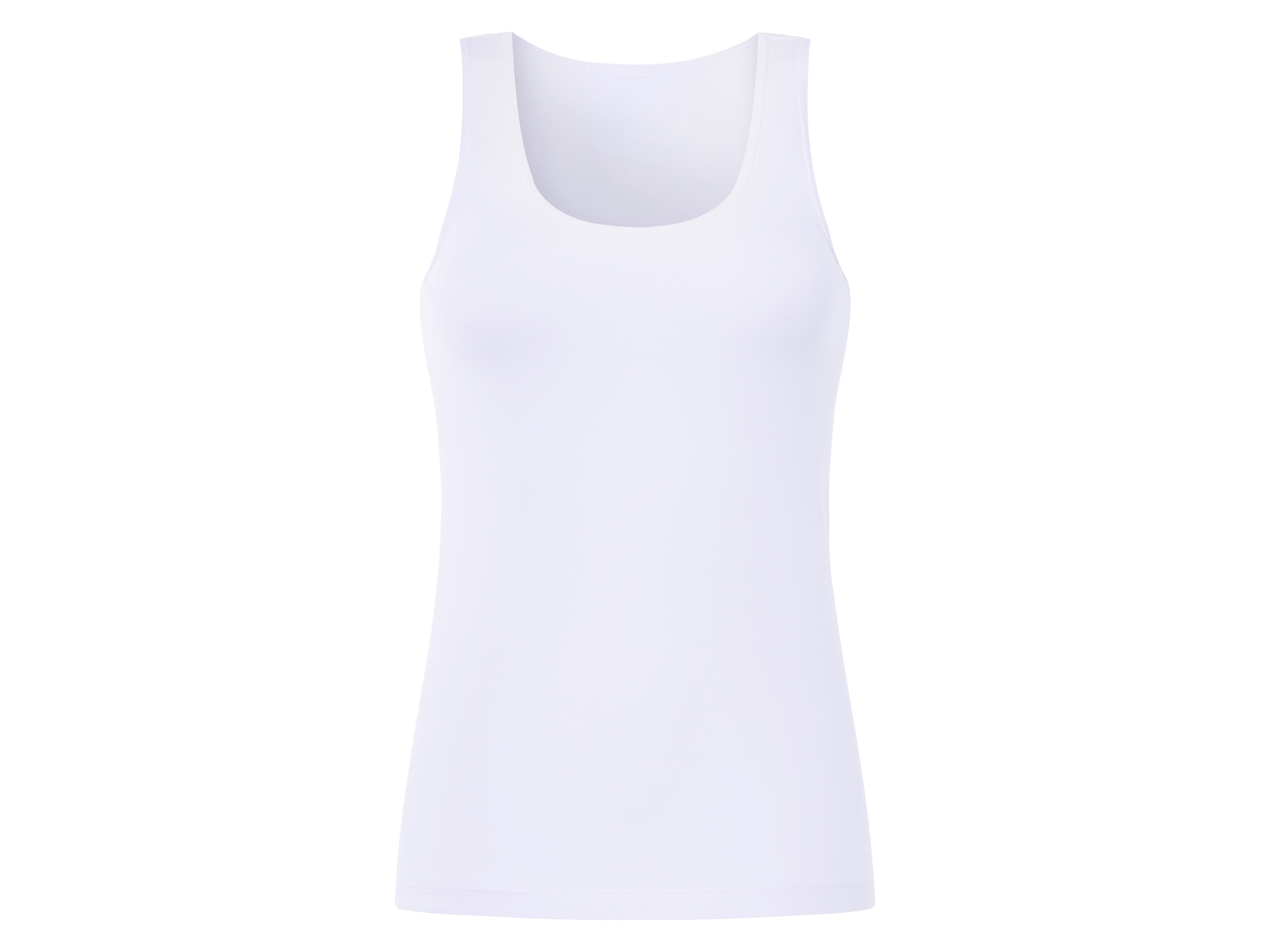 esmara Dames tanktop (Wit, L (44/46))