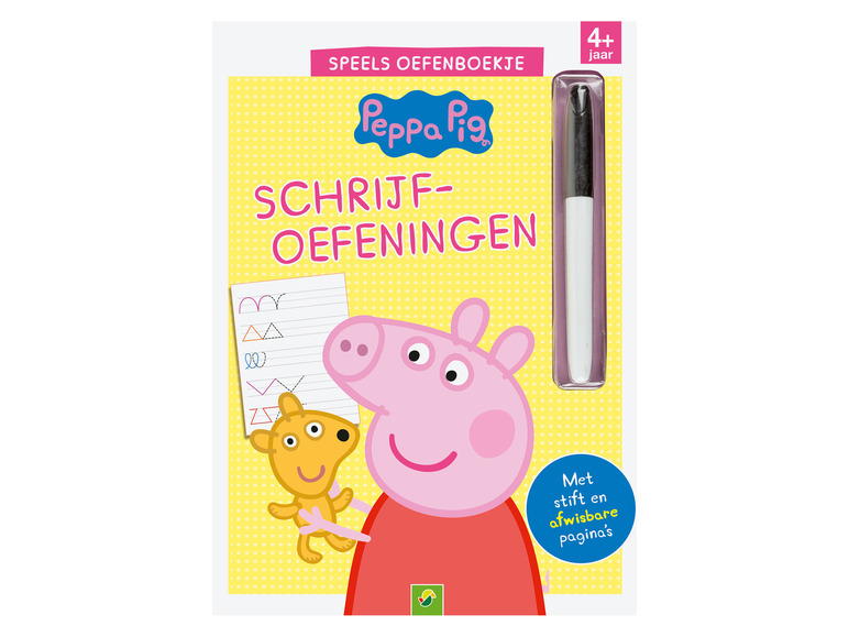 Educatieve spelletjesboeken (Peppa Pig schrijfoefeningen)