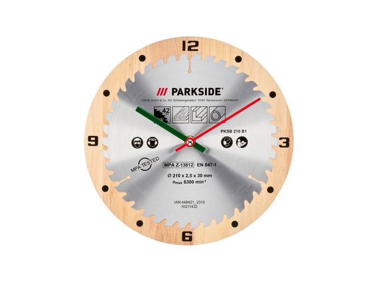 Ga naar volledige schermweergave: PARKSIDE® Klok - afbeelding 1