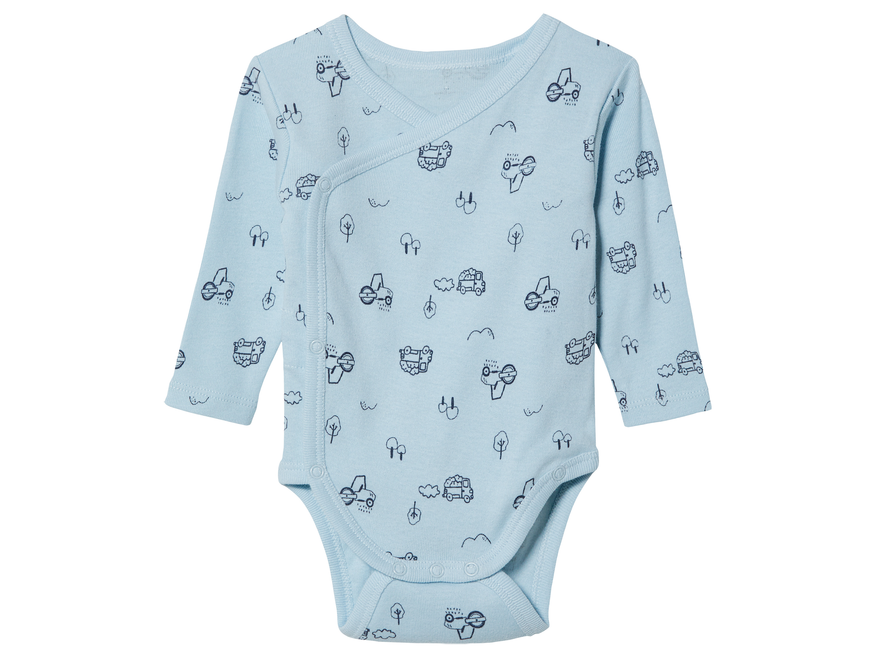 lupilu Baby romper (86/92, Lichtblauw)