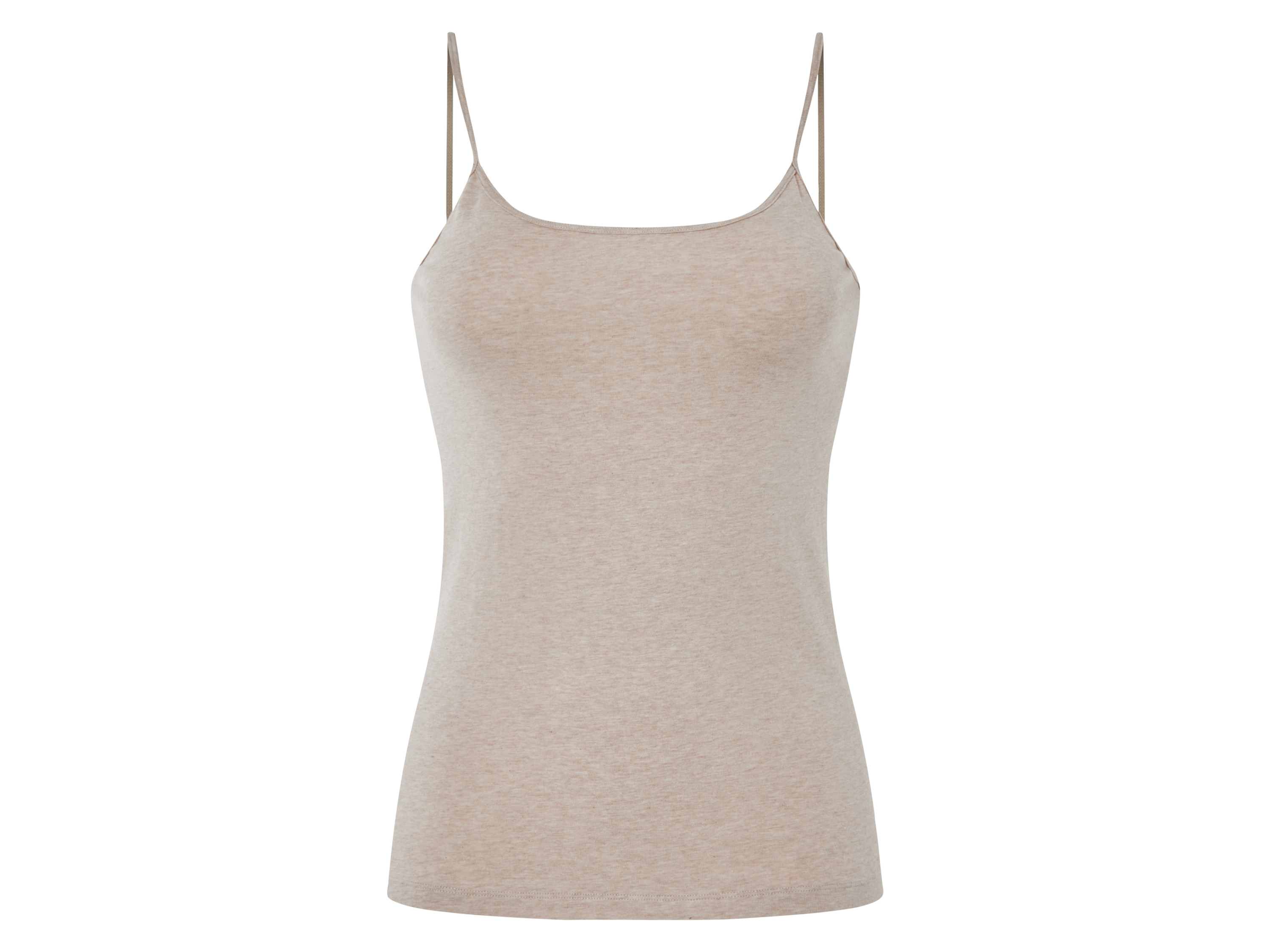 esmara Dames spaghettitop (Beige, M(40/42))