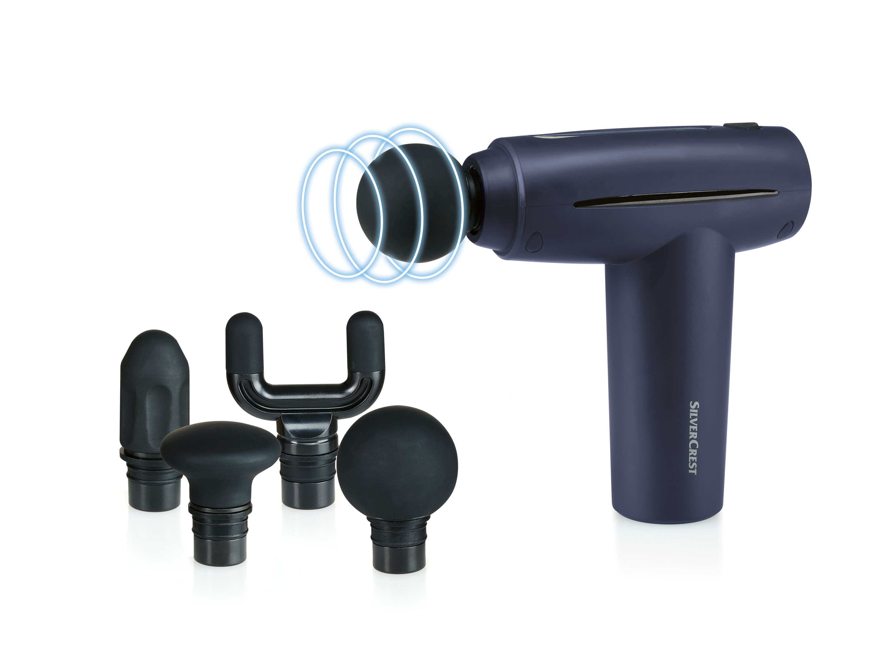 SILVERCREST PERSONAL CARE Mini-massage gun (Donkerblauw)