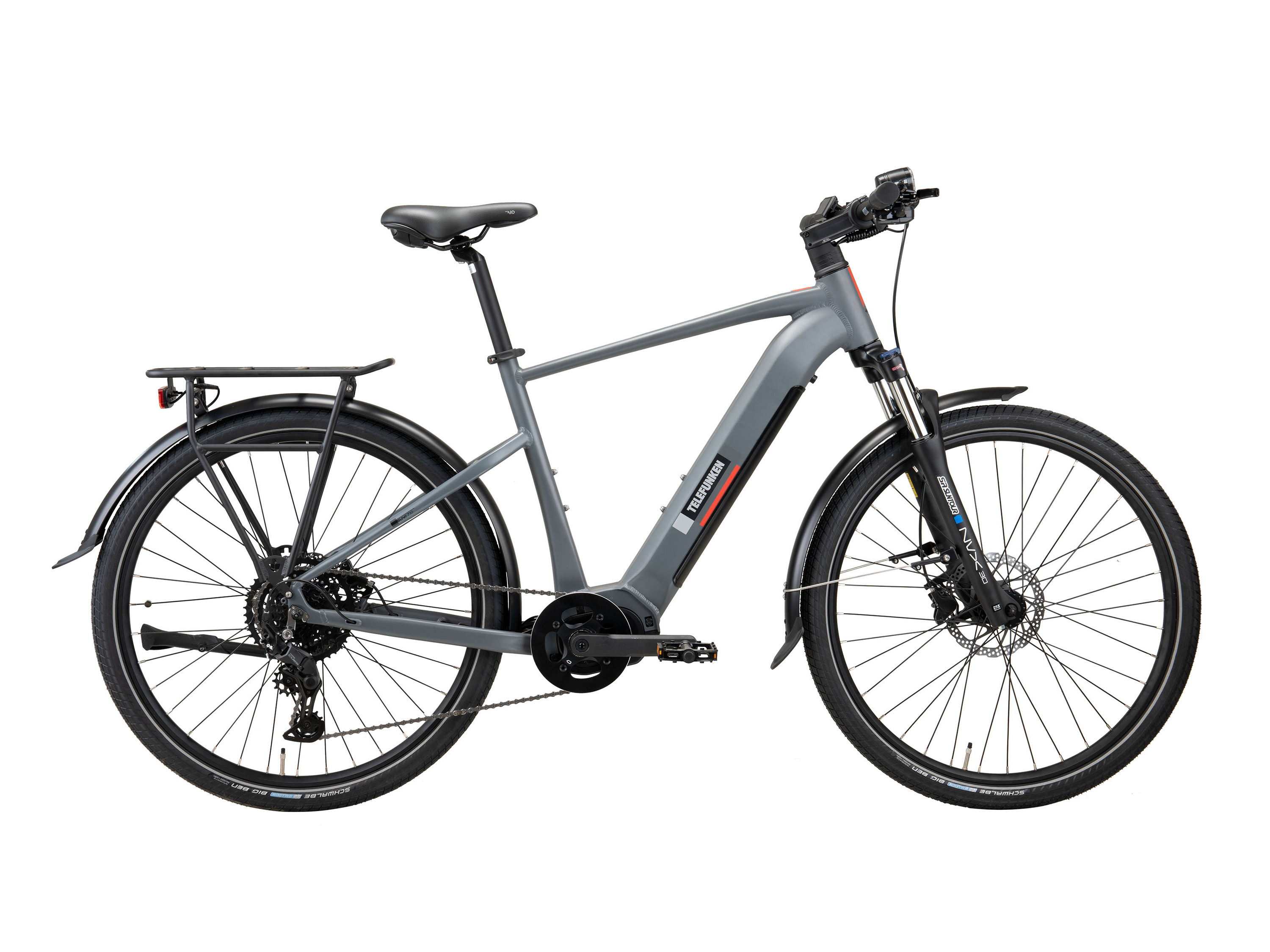 TELEFUNKEN E-bike SUV710 basaltgrijs 27,5"