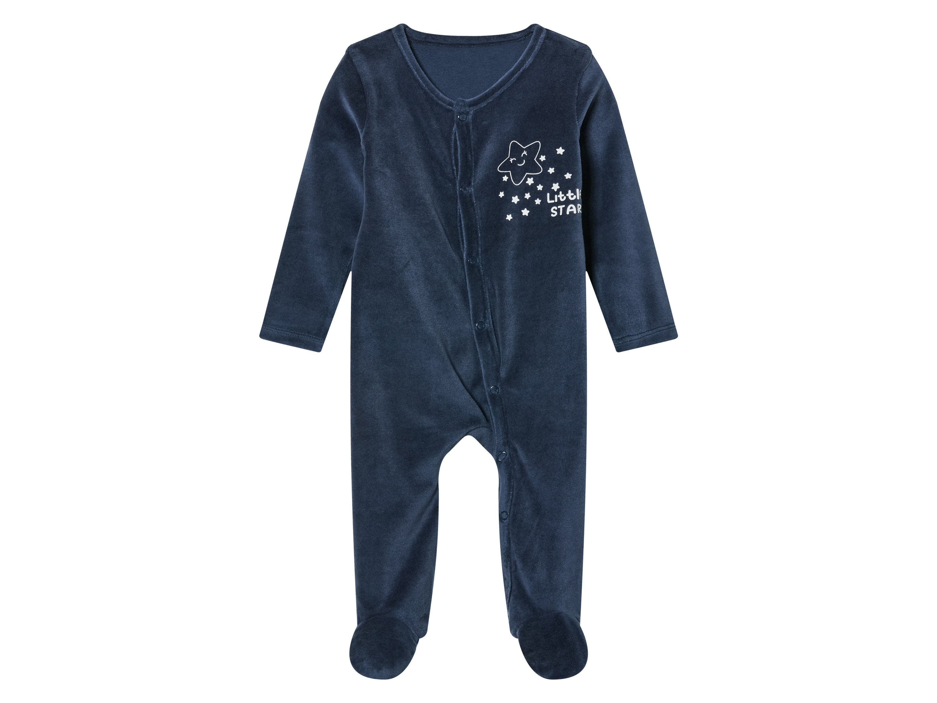 lupilu Baby pyjama (86/92, Marineblauw)