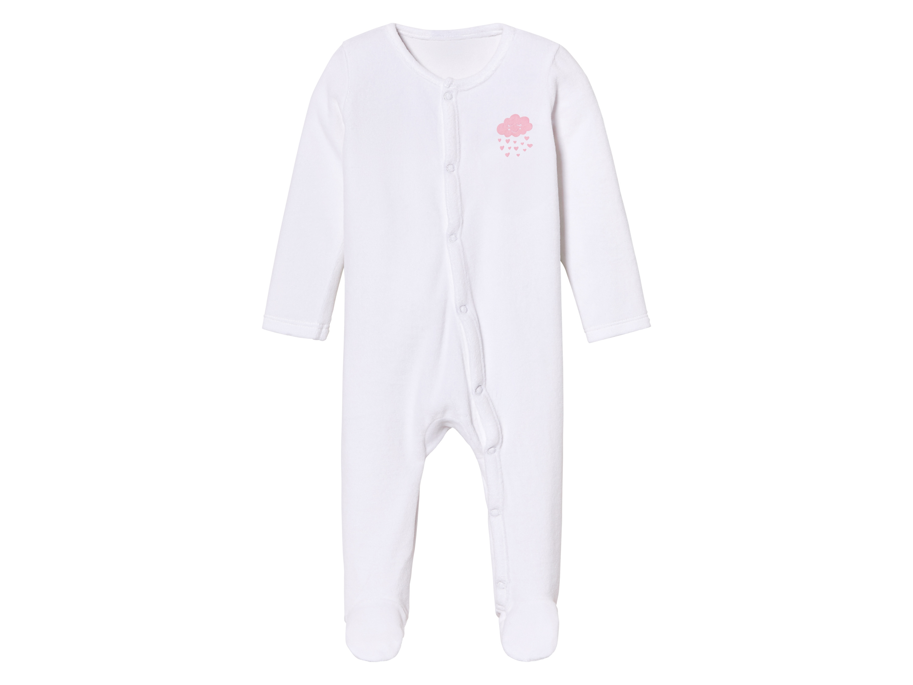 lupilu Baby pyjama (74/80, Wit)