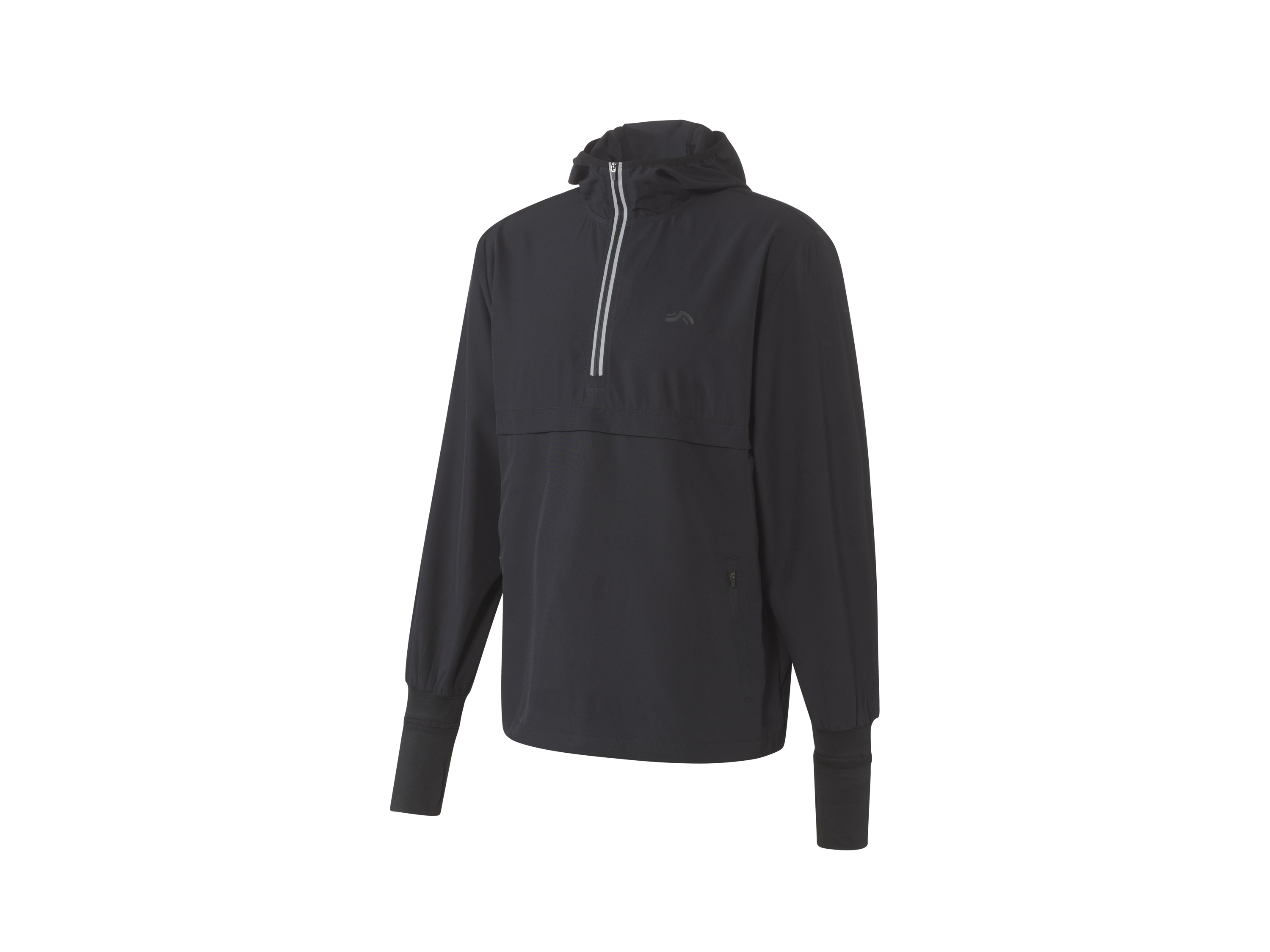 CRIVIT Heren windbreaker (M (48/50), Zwart)